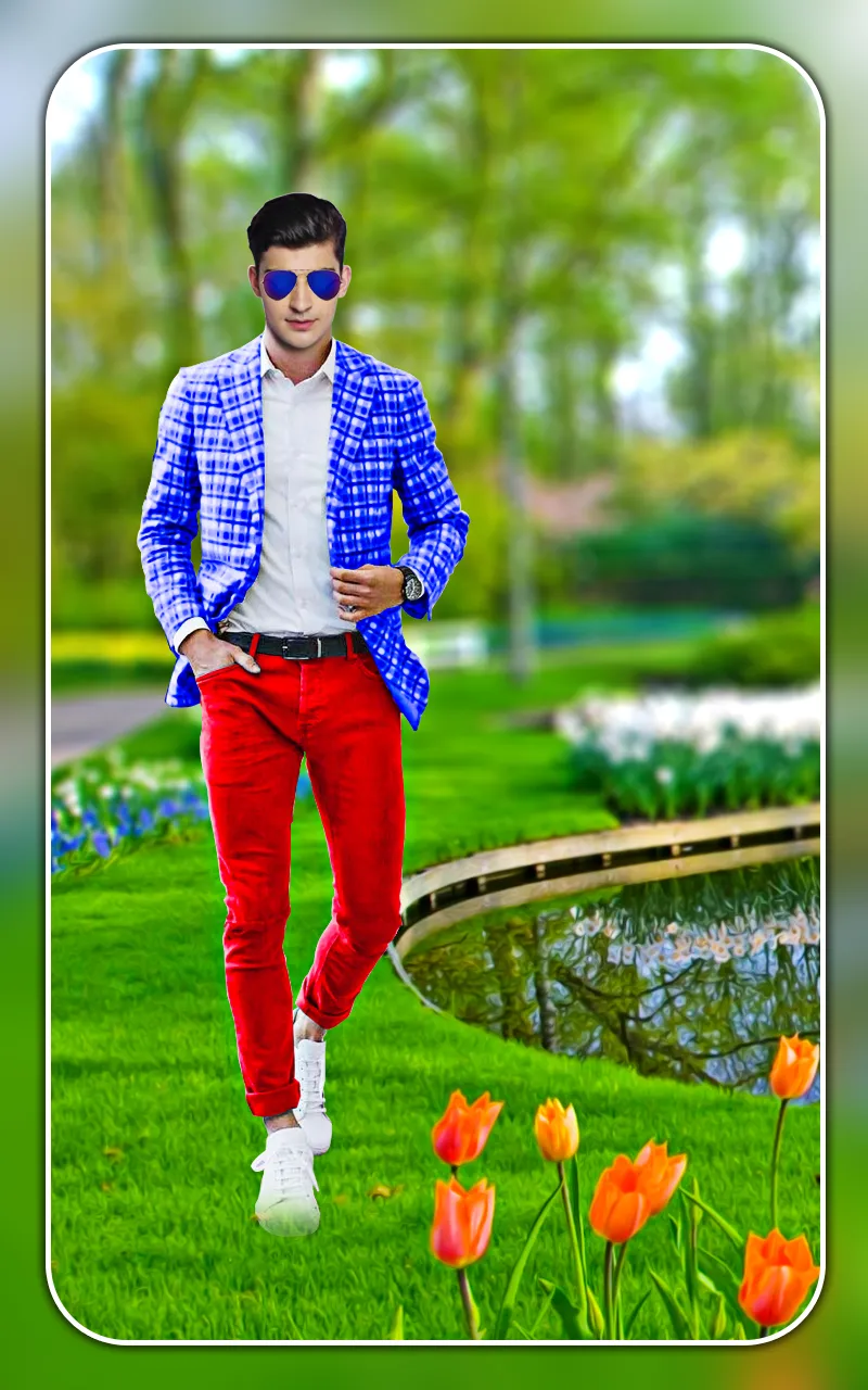 Garden photo editor and frames | Indus Appstore | Screenshot