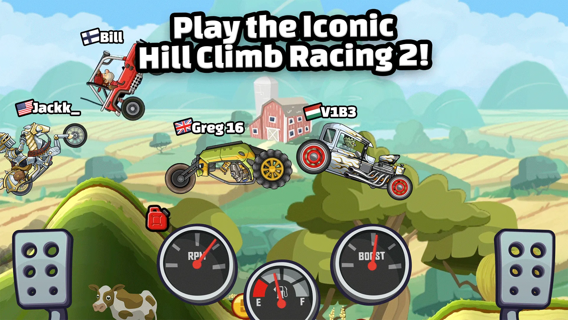 Hill Climb Racing 2 | Indus Appstore | Screenshot