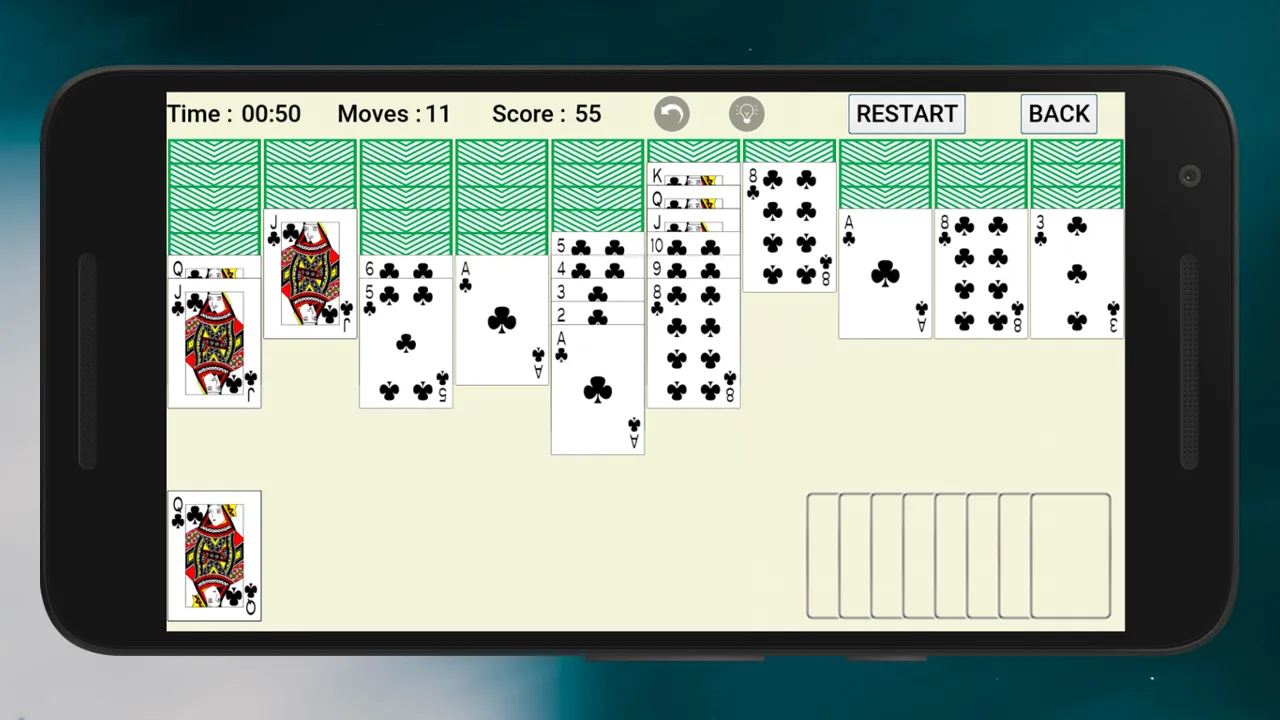 Spider Solitaire | Indus Appstore | Screenshot