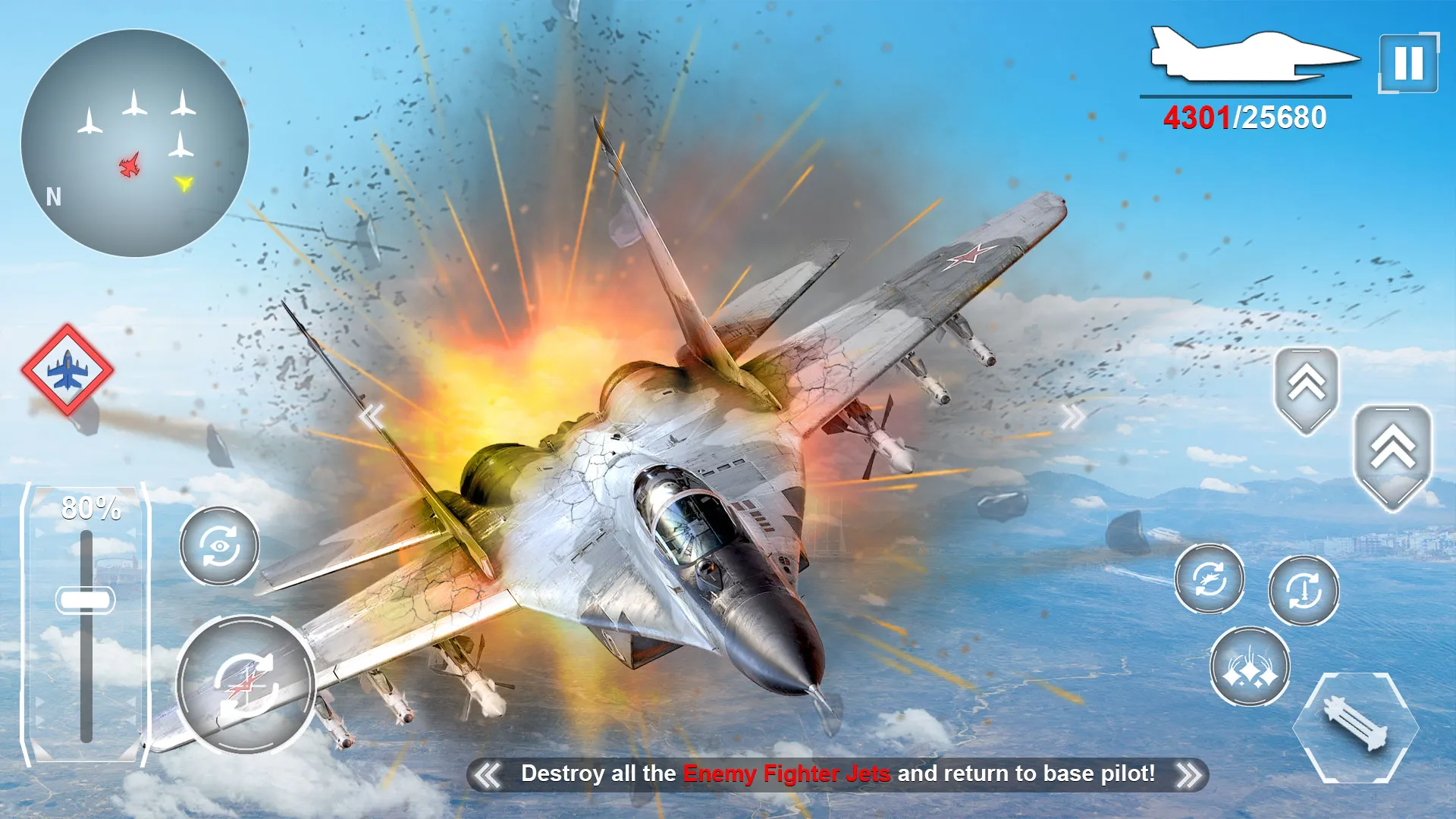 Aircraft Strike: Jet Fighter | Indus Appstore | Screenshot