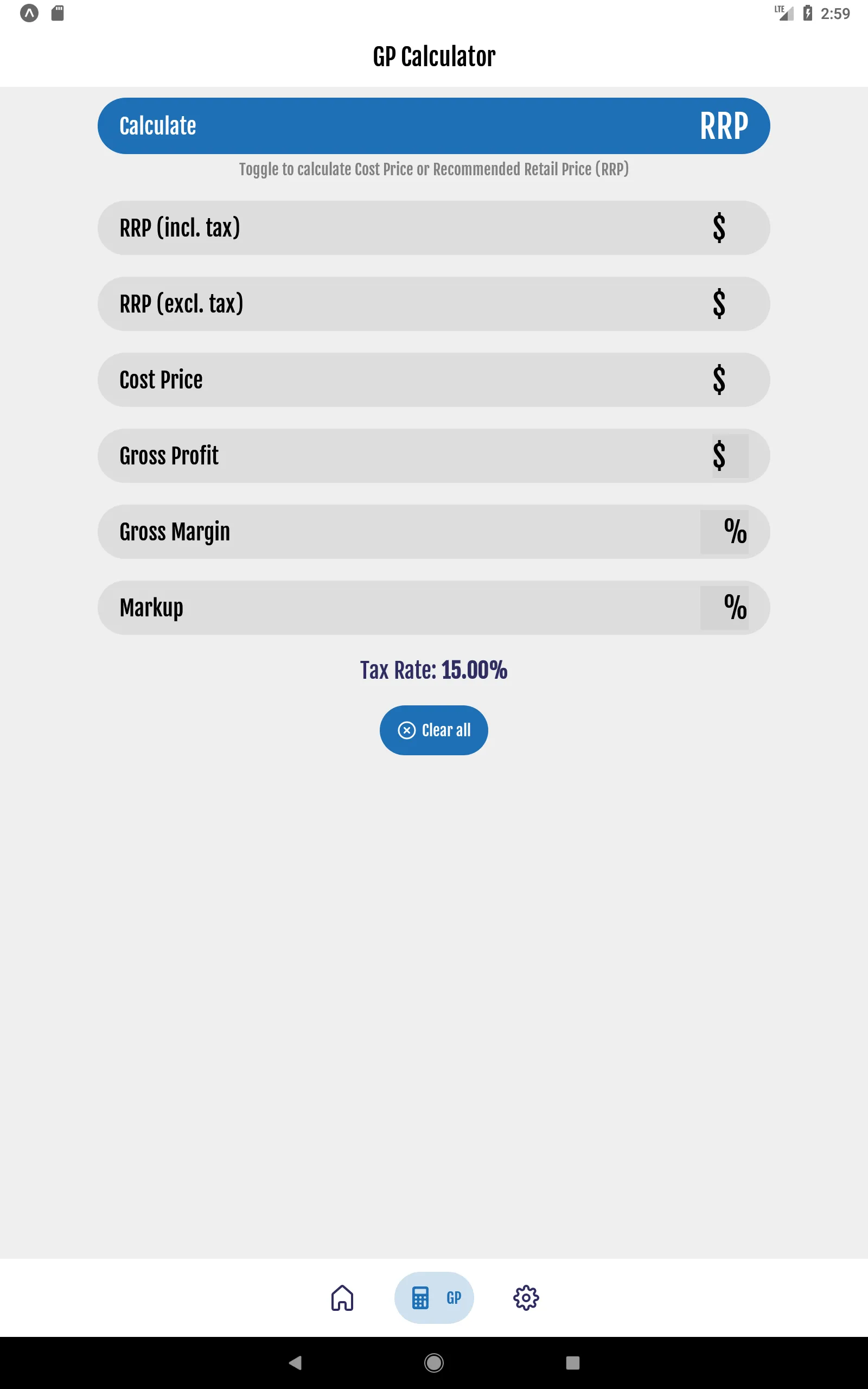 ieRetail Calculator | Indus Appstore | Screenshot