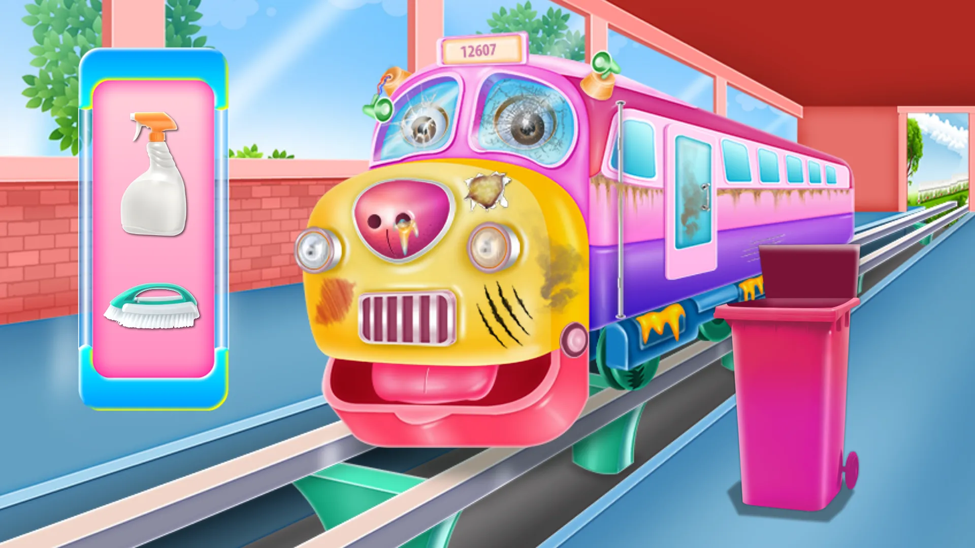 Train Cleaning and Fixing | Indus Appstore | Screenshot