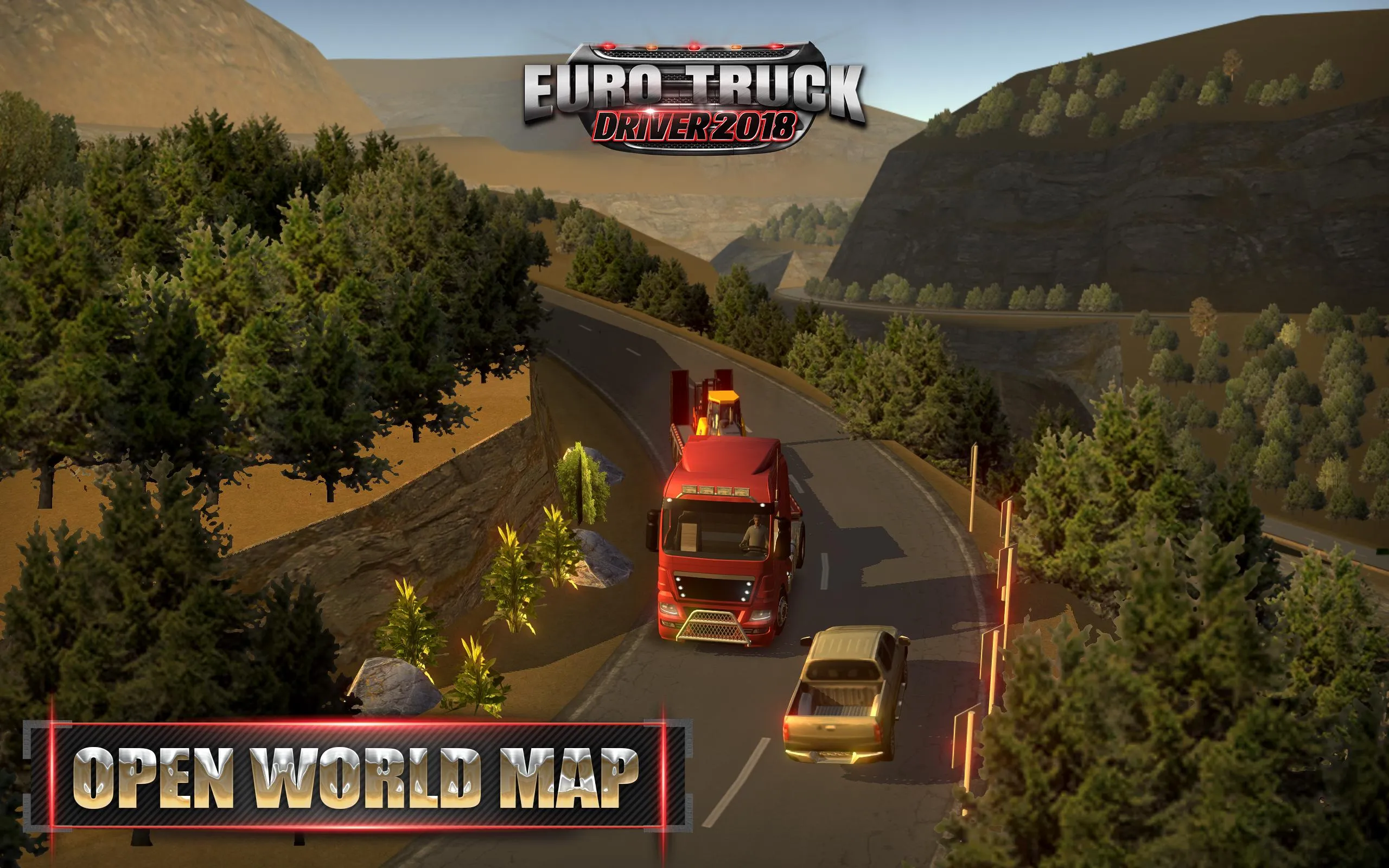 Euro Truck Driver 2018 | Indus Appstore | Screenshot