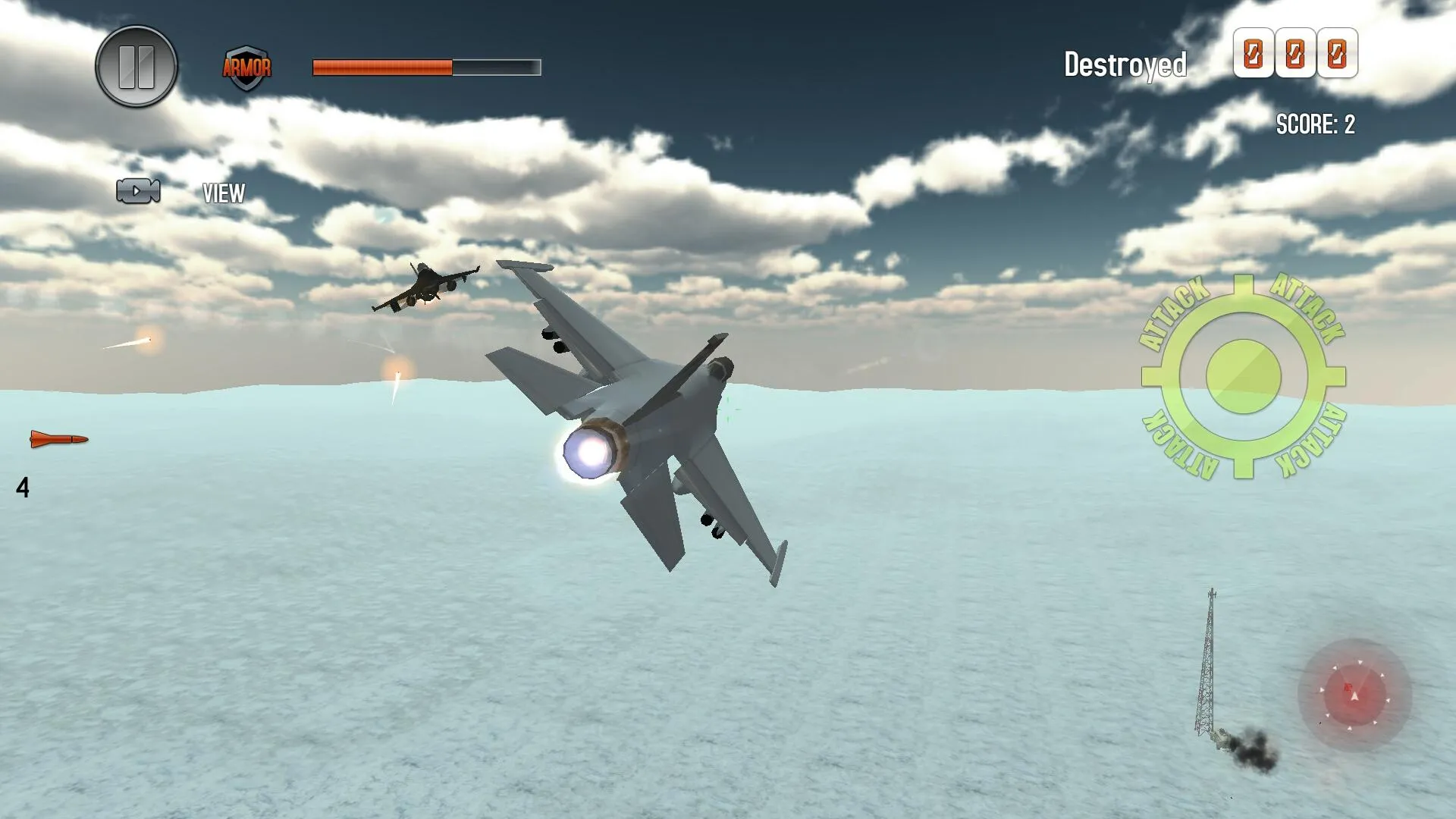 Fighter Jets Combat Simulator | Indus Appstore | Screenshot