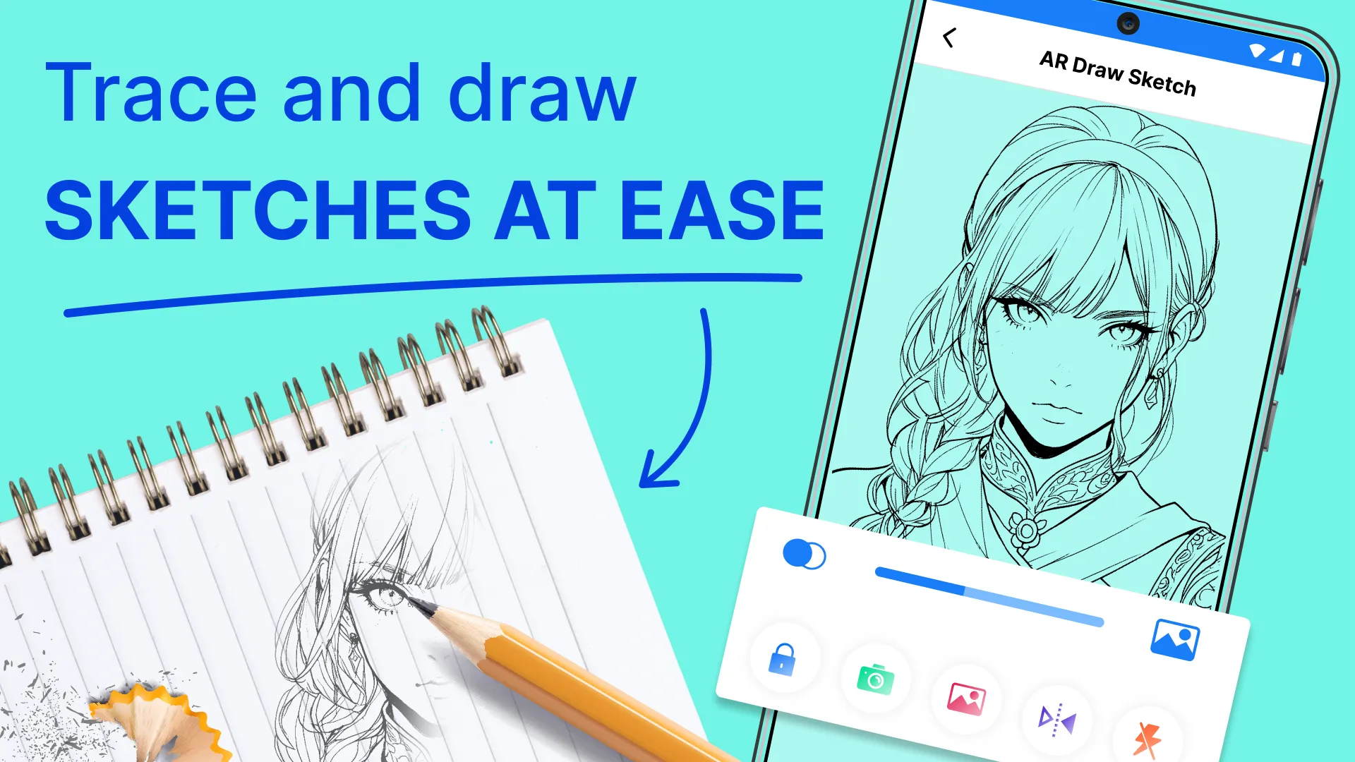 AR Draw Sketch - Trace Anime | Indus Appstore | Screenshot