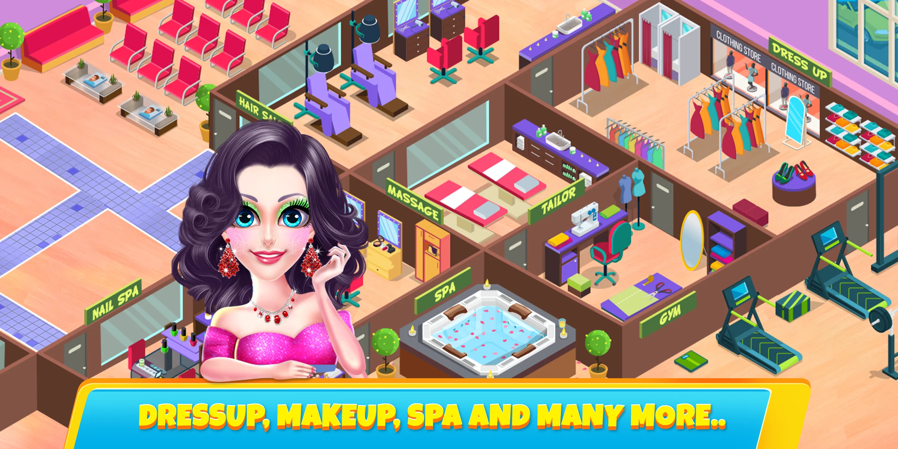 Girls Makeover Salon Dash Game | Indus Appstore | Screenshot