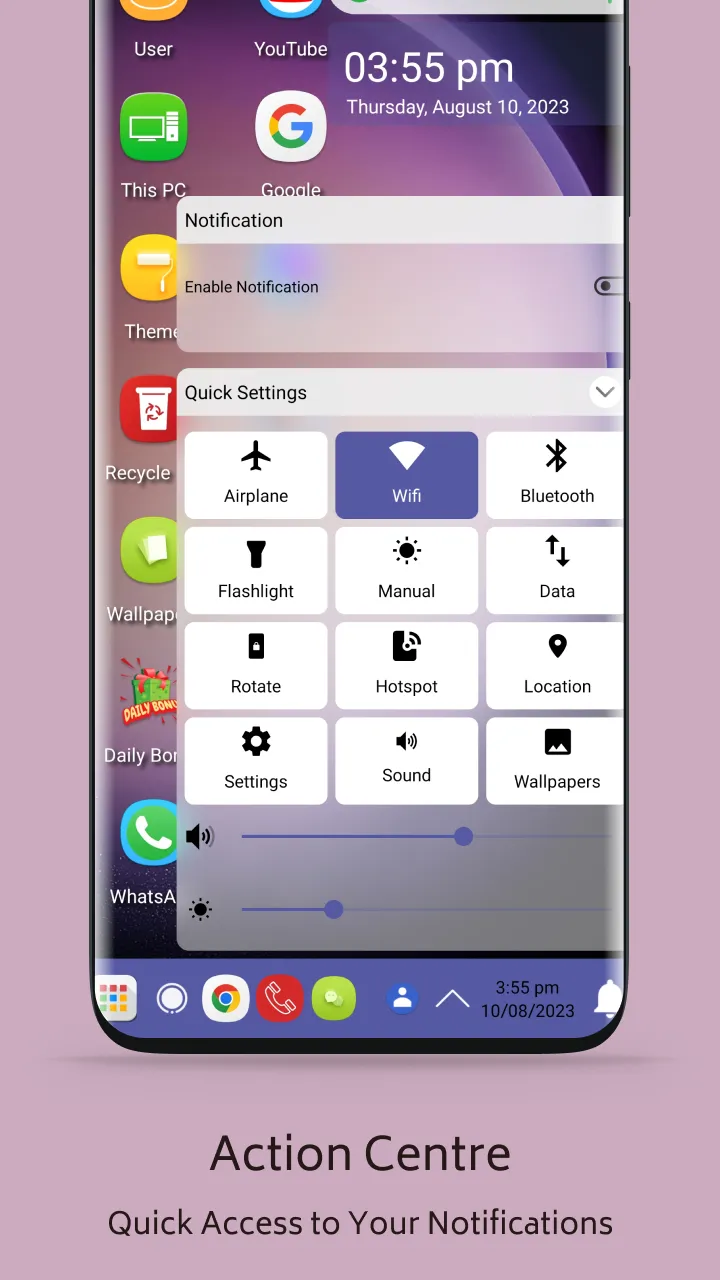 S23 Theme For  Launcher | Indus Appstore | Screenshot