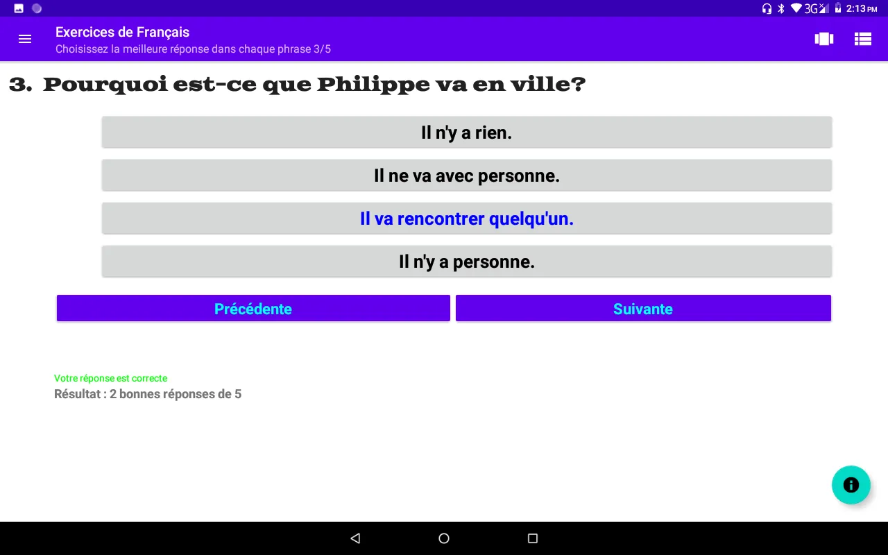 French Quiz App | Indus Appstore | Screenshot