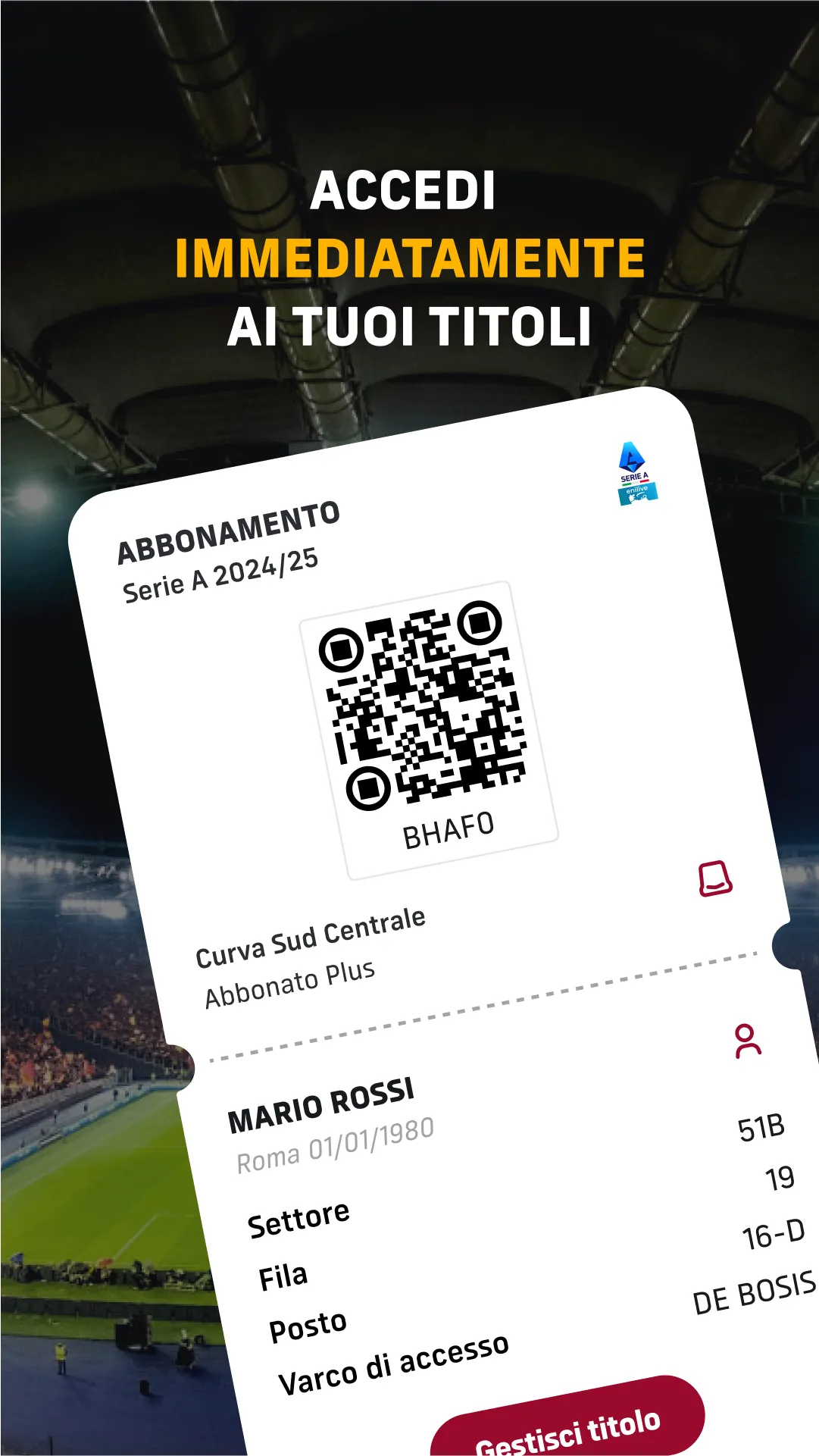 AS Roma – Il mio posto | Indus Appstore | Screenshot