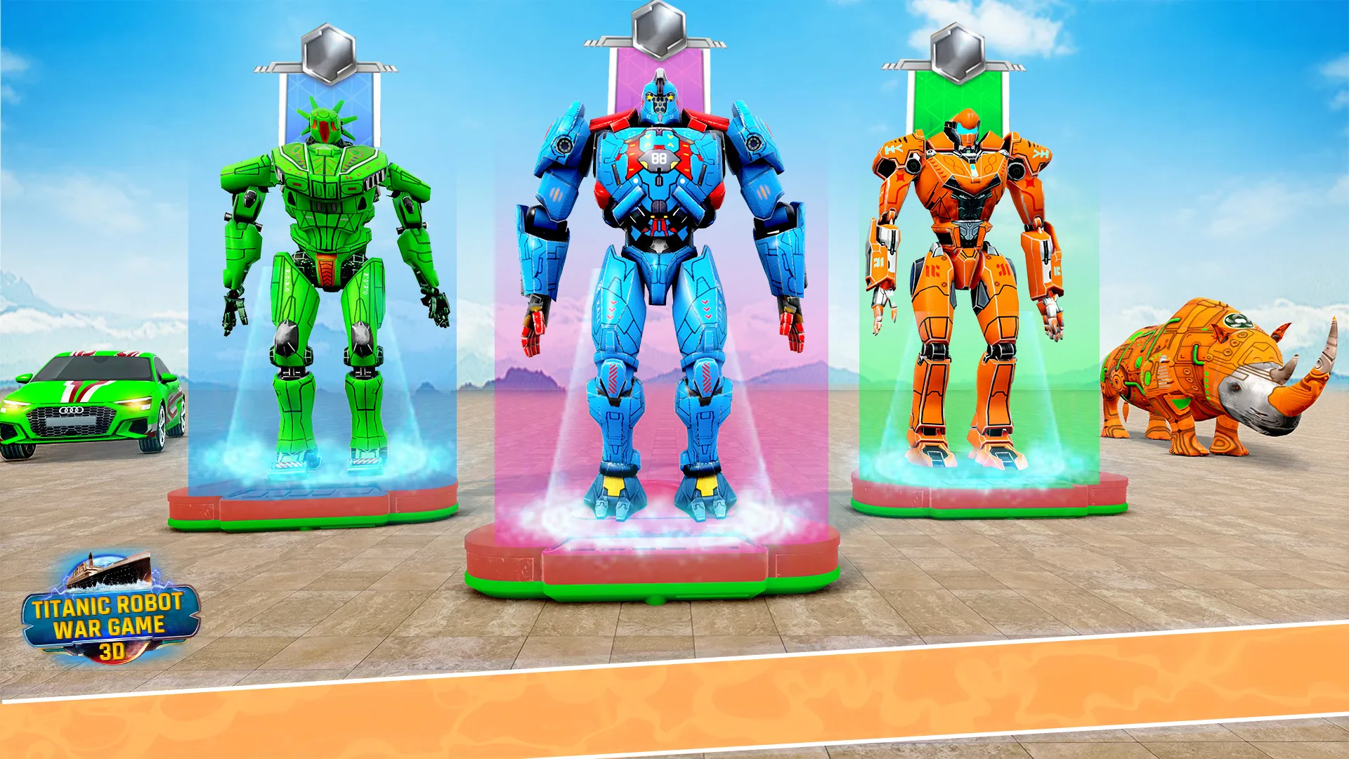 Titanic Robot Transport Games | Indus Appstore | Screenshot