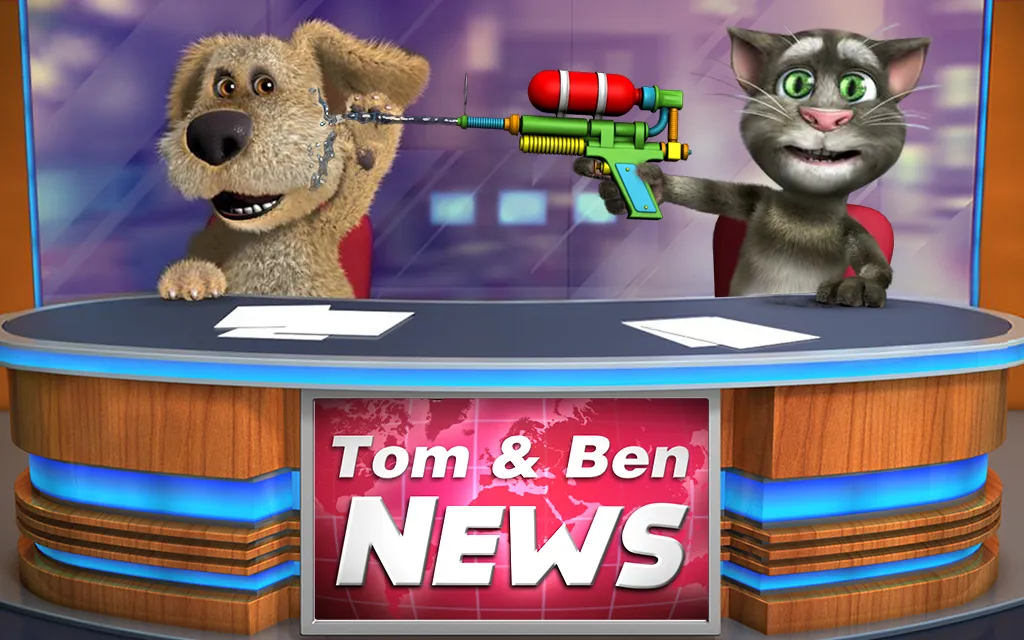 Talking Tom & Ben News | Indus Appstore | Screenshot