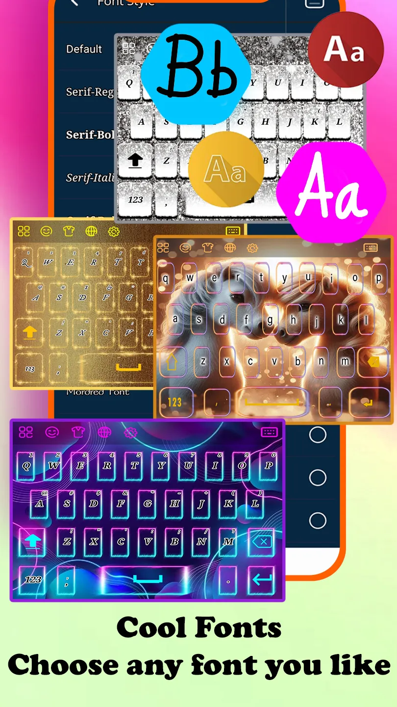 Pony horse love keyboard | Indus Appstore | Screenshot