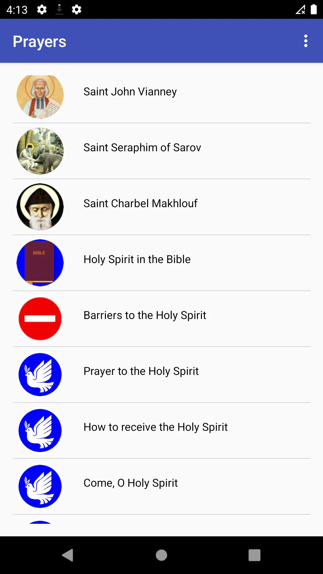 Prayerbook common +own prayers | Indus Appstore | Screenshot