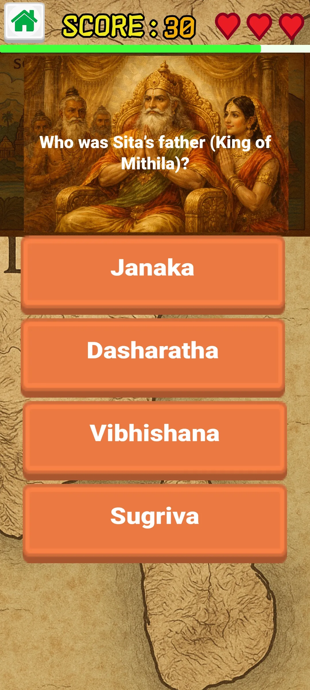 Ramayana Quiz | Indus Appstore | Screenshot