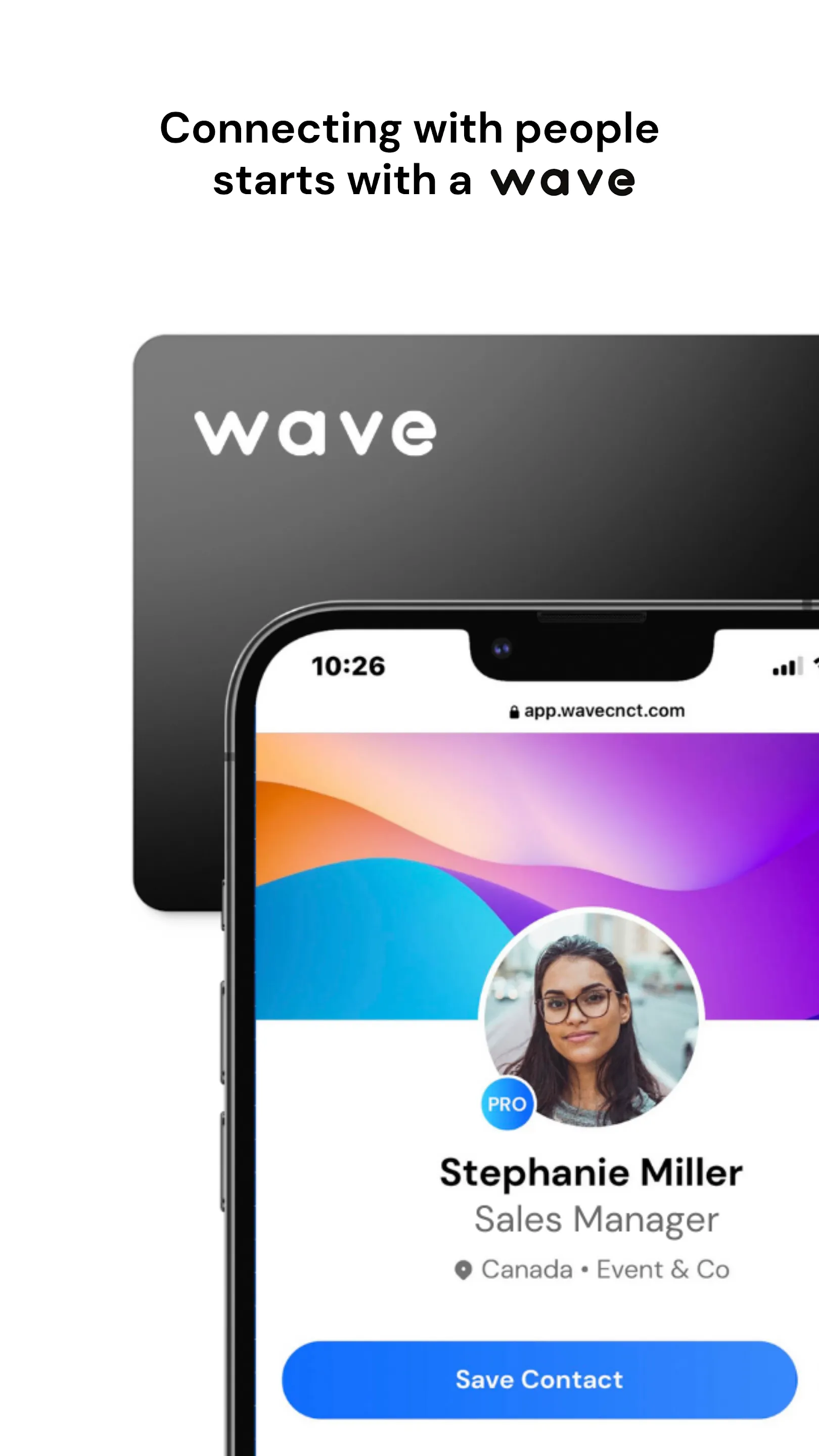 Wave - Digital Business Card | Indus Appstore | Screenshot