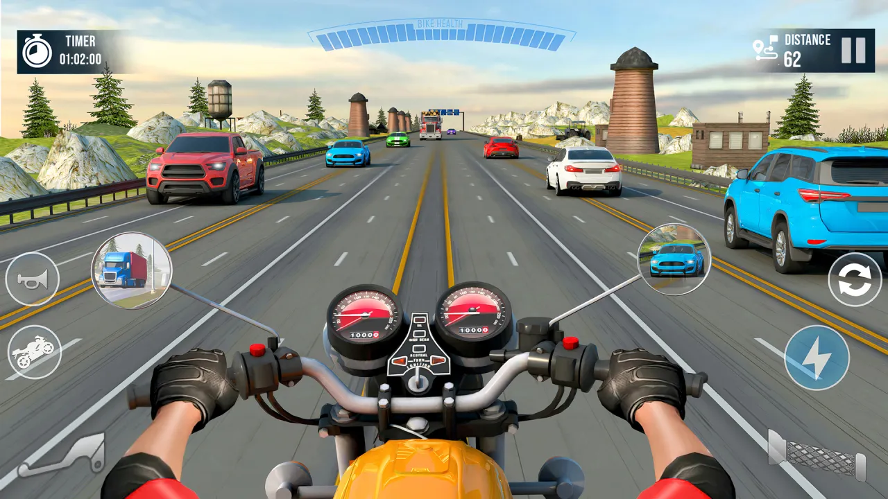 Highway Ride Bike Racing Games | Indus Appstore | Screenshot