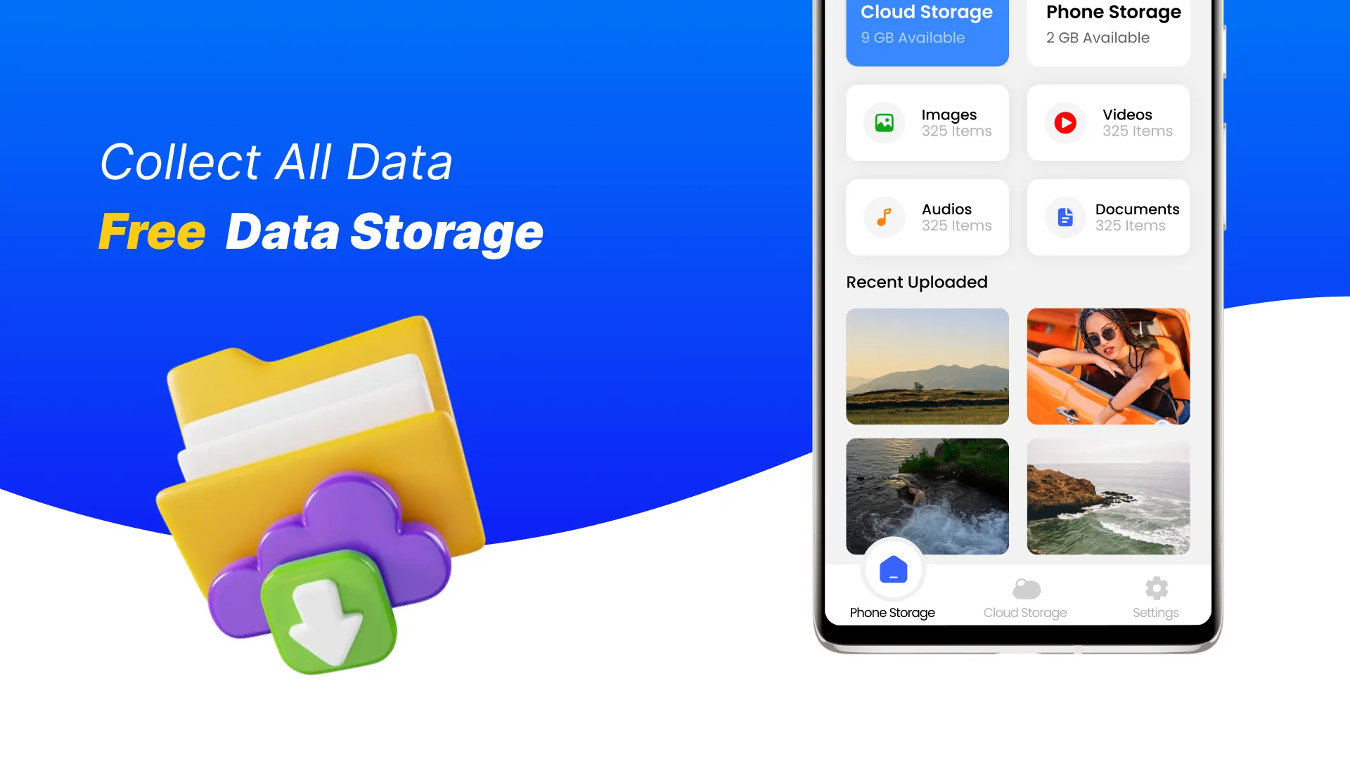 Cloud storage - Drive backup | Indus Appstore | Screenshot