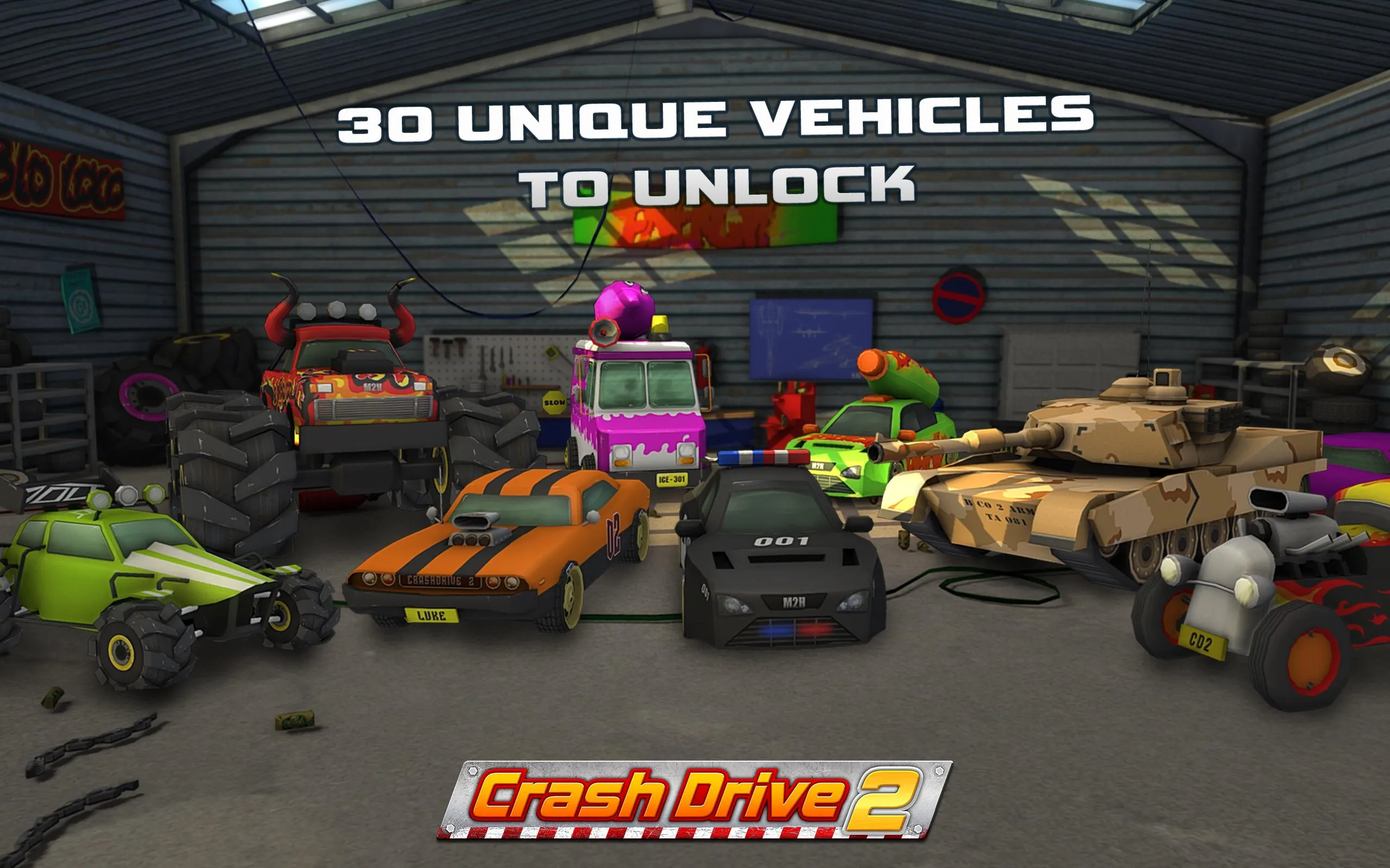 Crash Drive 2: 3D racing cars | Indus Appstore | Screenshot