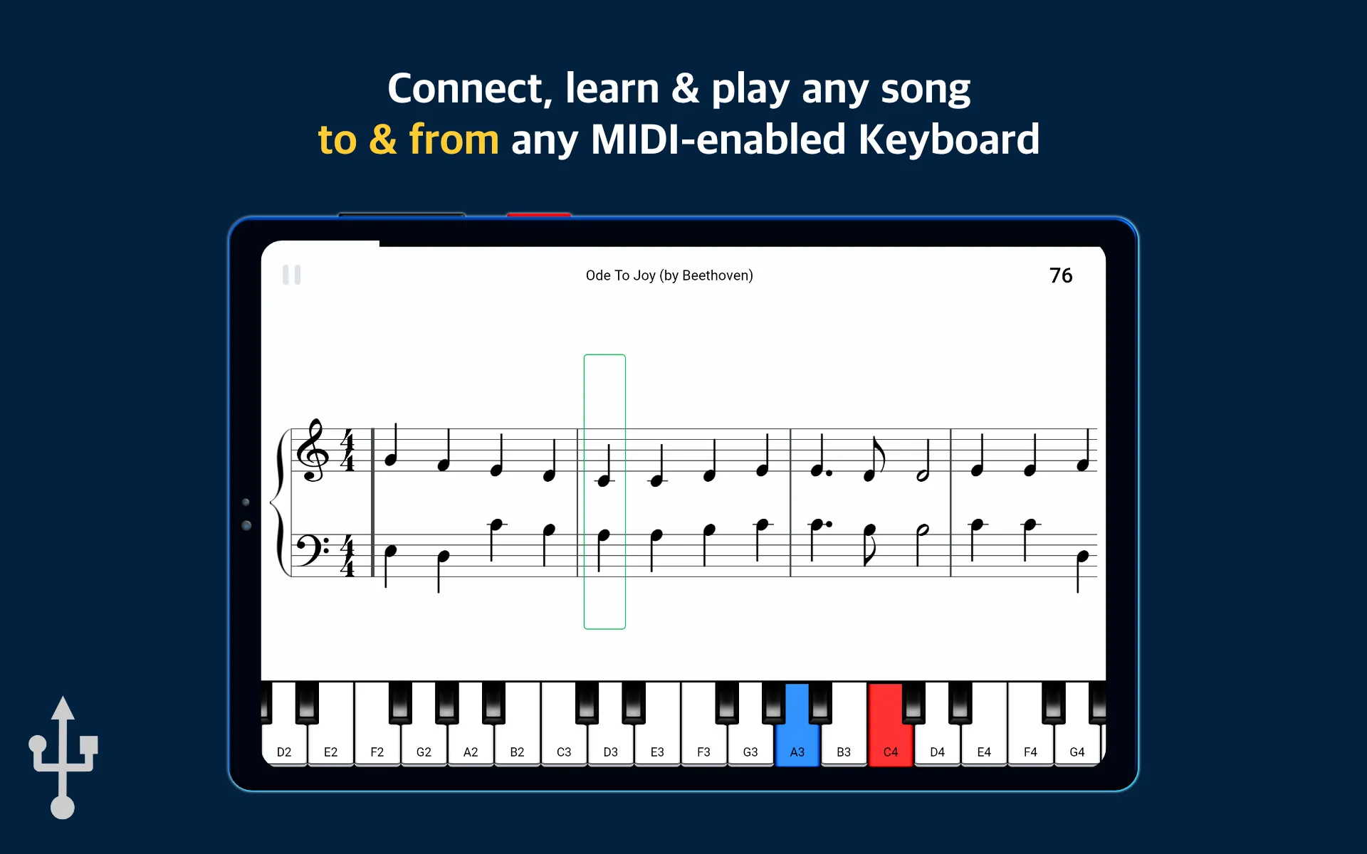 UP Piano - Learn Any Song | Indus Appstore | Screenshot