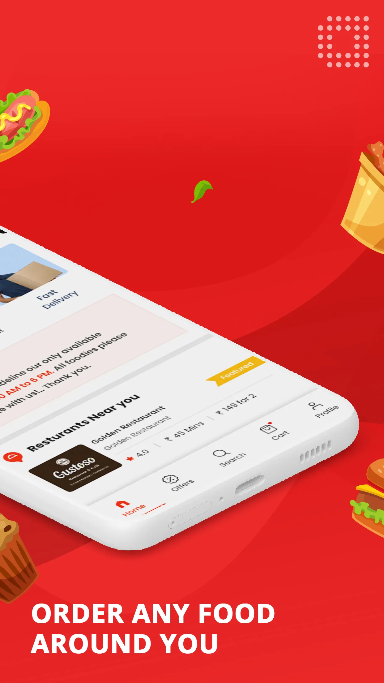 Foodoor - Online Food Delivery | Indus Appstore | Screenshot