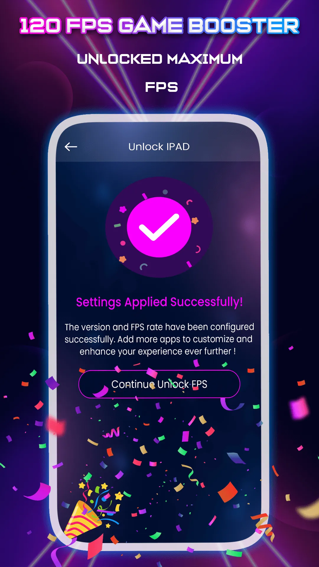 120 FPS Game Booster Speed | Indus Appstore | Screenshot