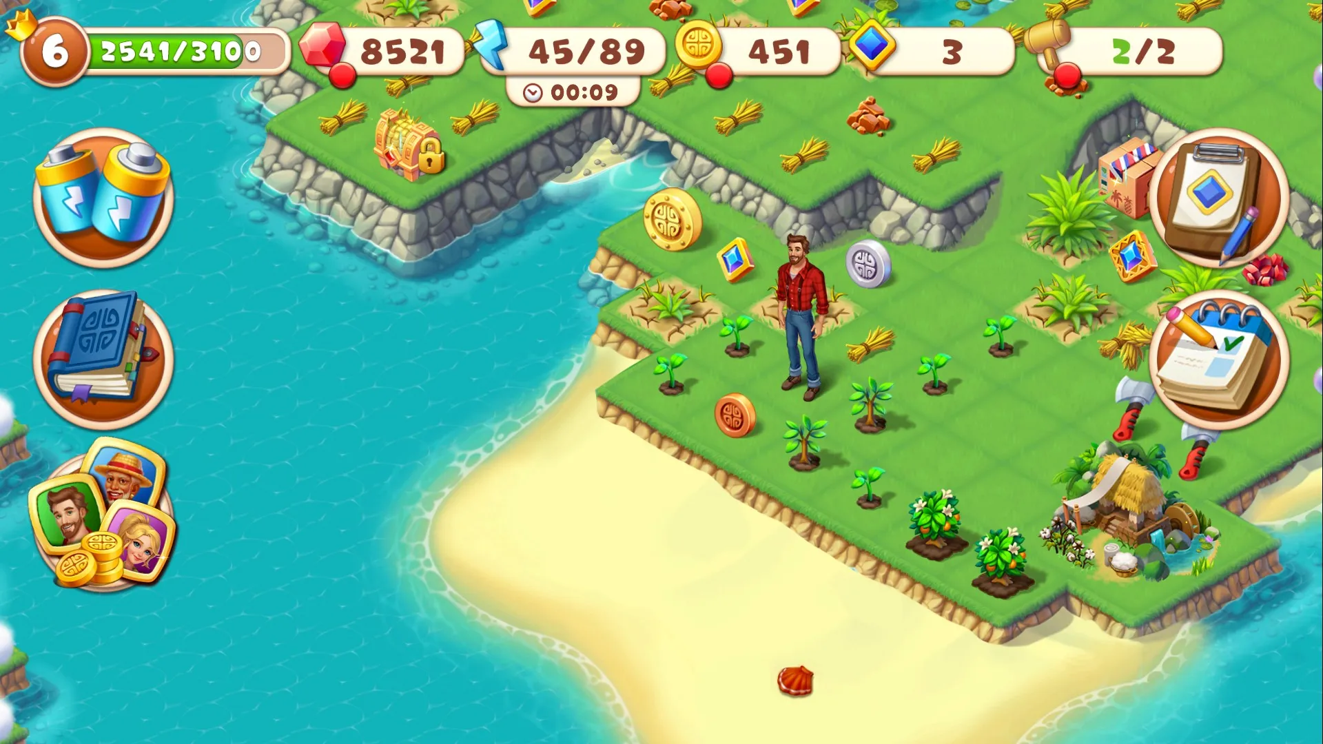 Tropical Merge: Merge game | Indus Appstore | Screenshot