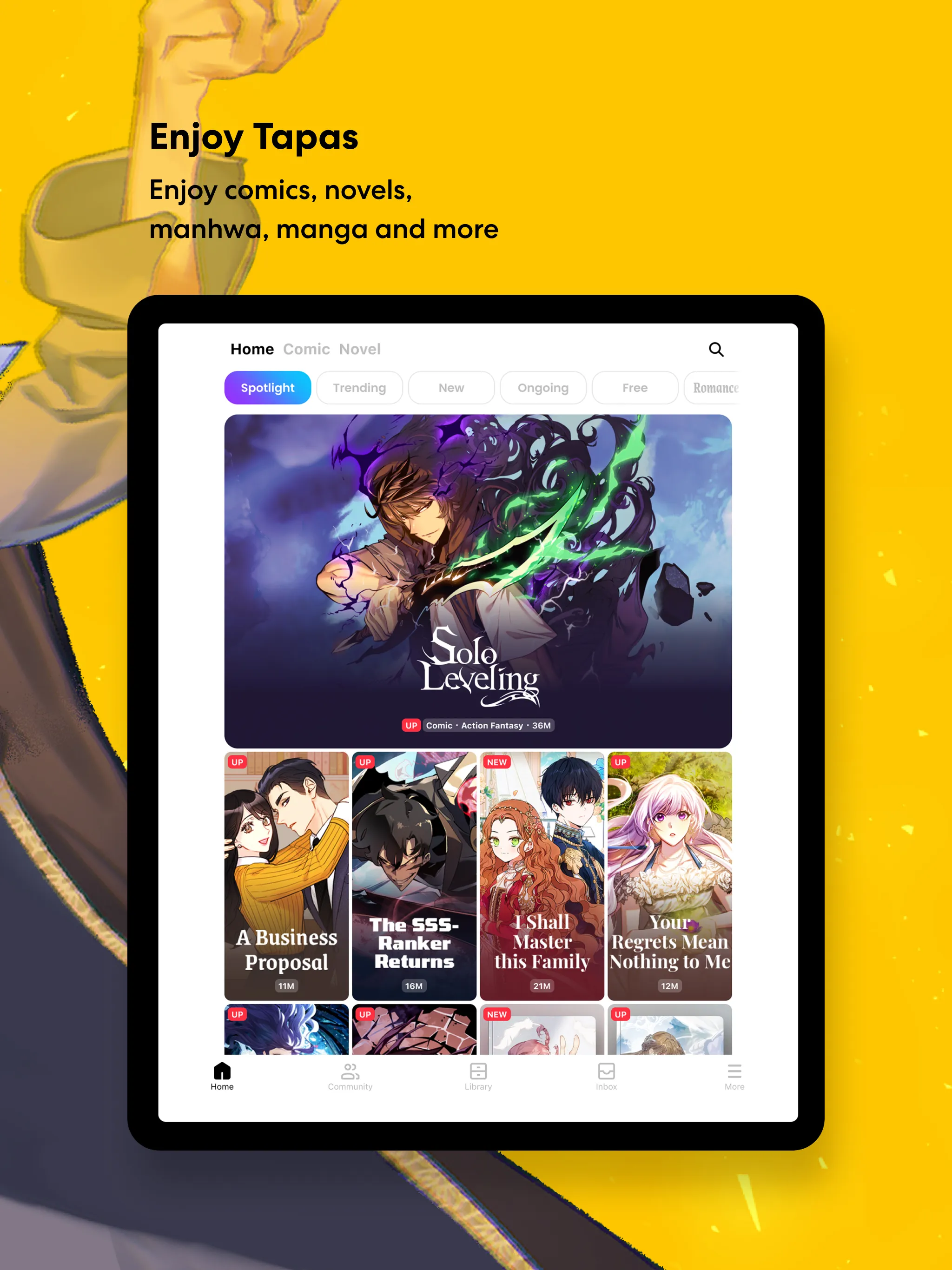 Tapas – Comics and Novels | Indus Appstore | Screenshot