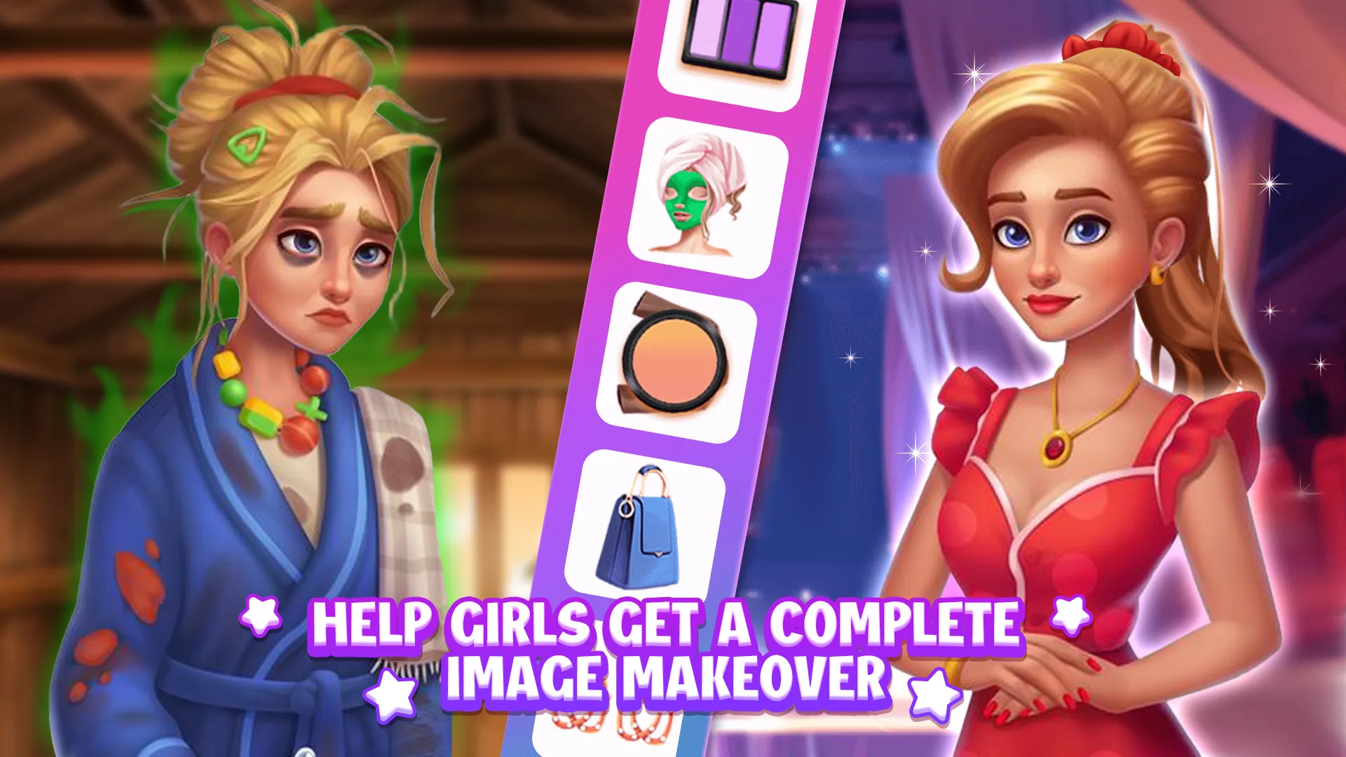 Fashion Makeover:Salon&DressUp | Indus Appstore | Screenshot