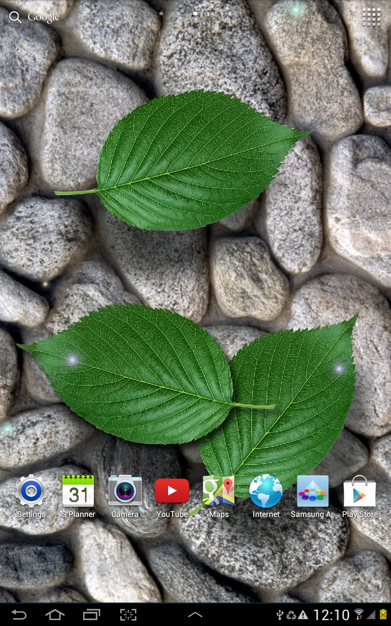 Stones in Water Live Wallpaper | Indus Appstore | Screenshot