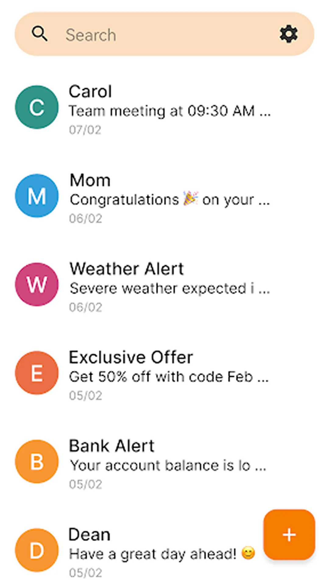 Simple SMS Messenger | Indus Appstore | Screenshot