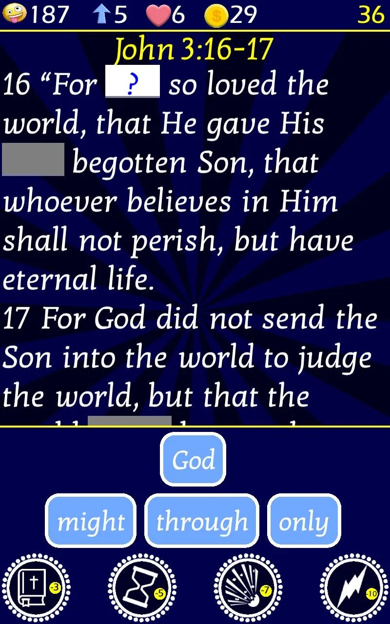 Play The Bible Word Match | Indus Appstore | Screenshot