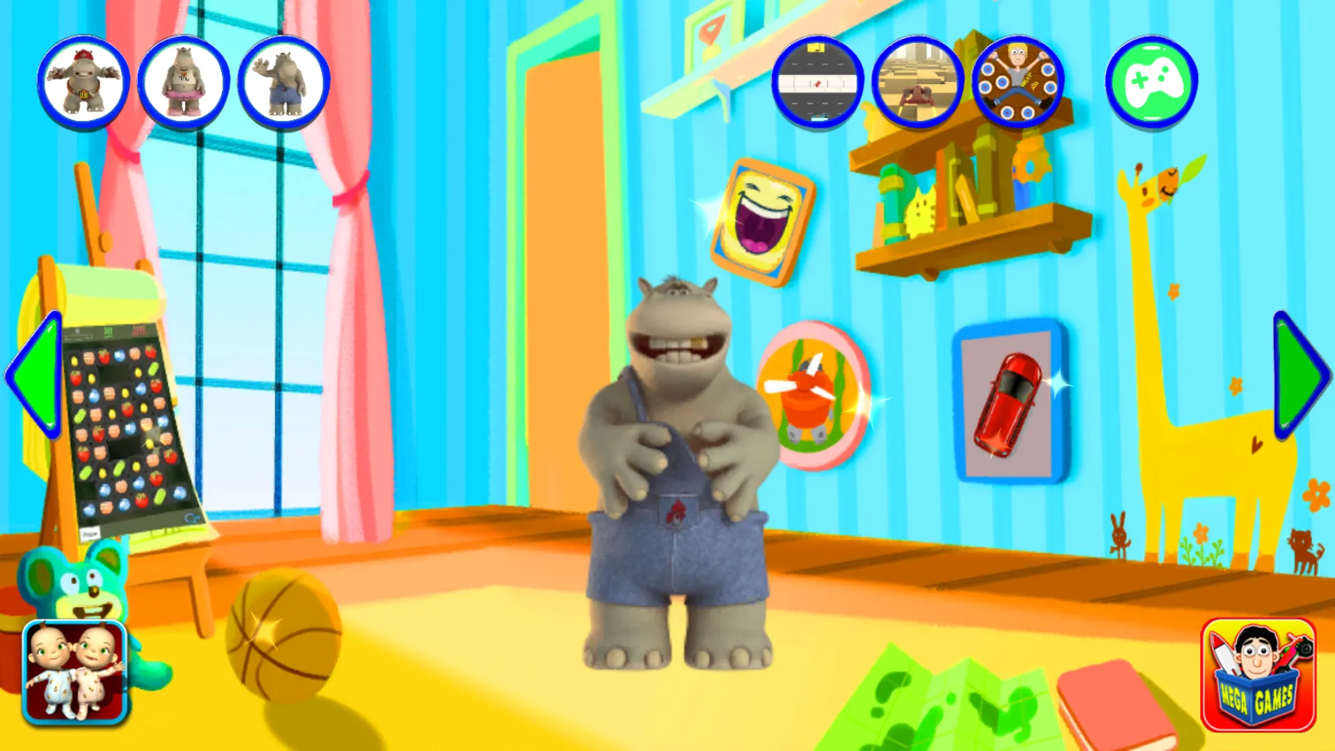 Talking Hippo Rock | Indus Appstore | Screenshot