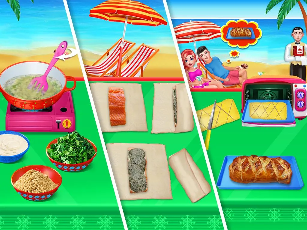 Beach Food - Cooking Party | Indus Appstore | Screenshot