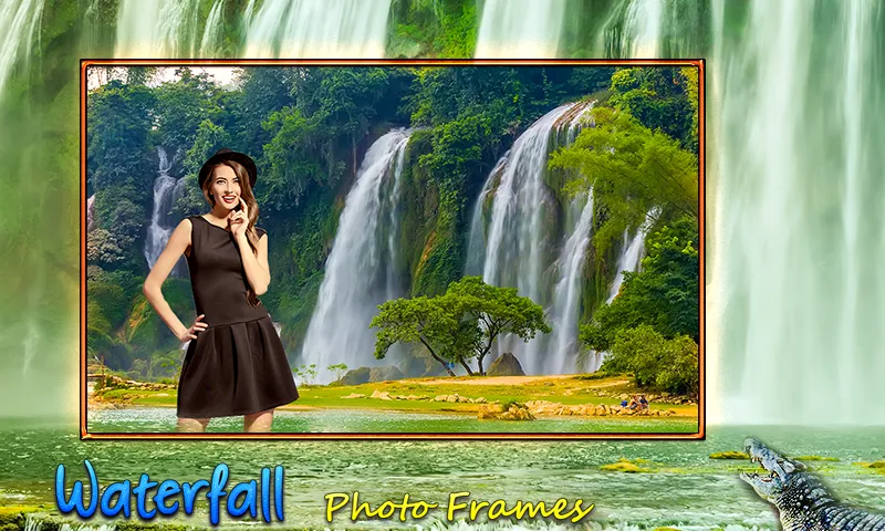 Waterfall Photo Frames SM | Indus Appstore | Screenshot