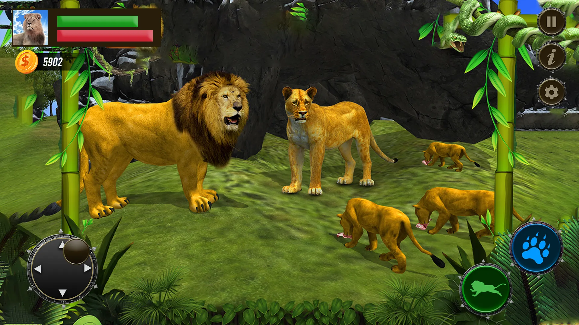 Jungle Kings Kingdom Lion | Indus Appstore | Screenshot