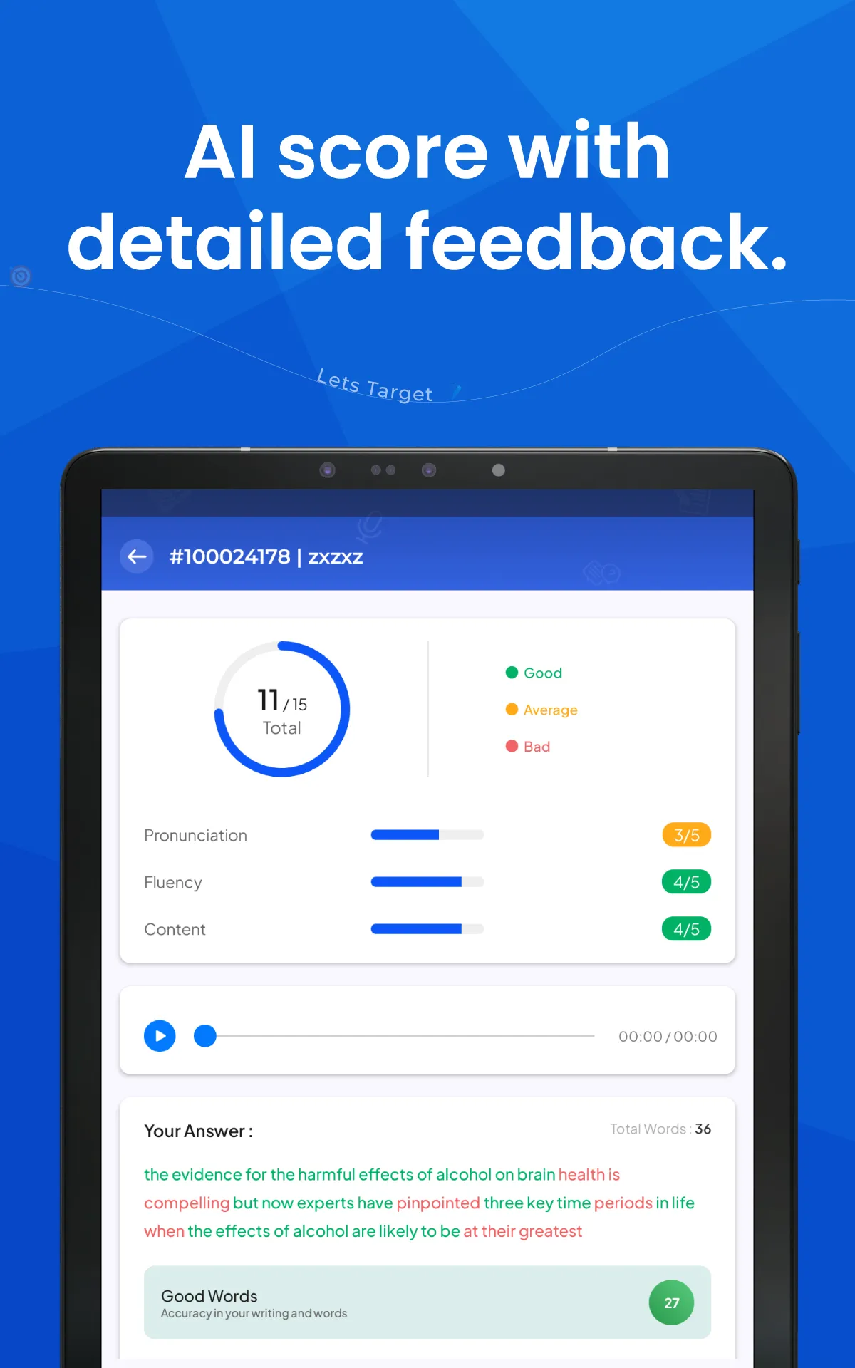 PTE Exam Practice - Gurully | Indus Appstore | Screenshot