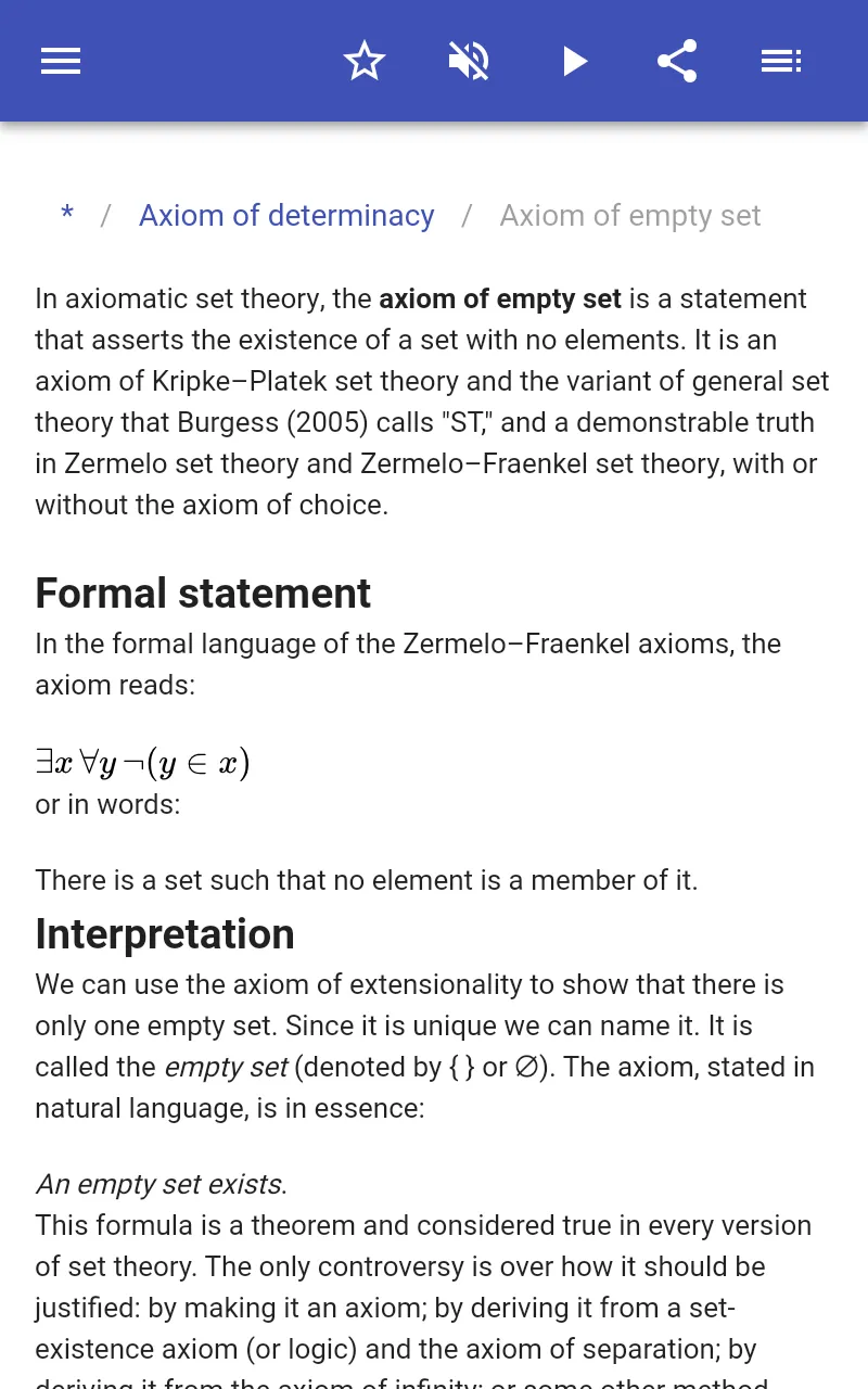 Set theory | Indus Appstore | Screenshot