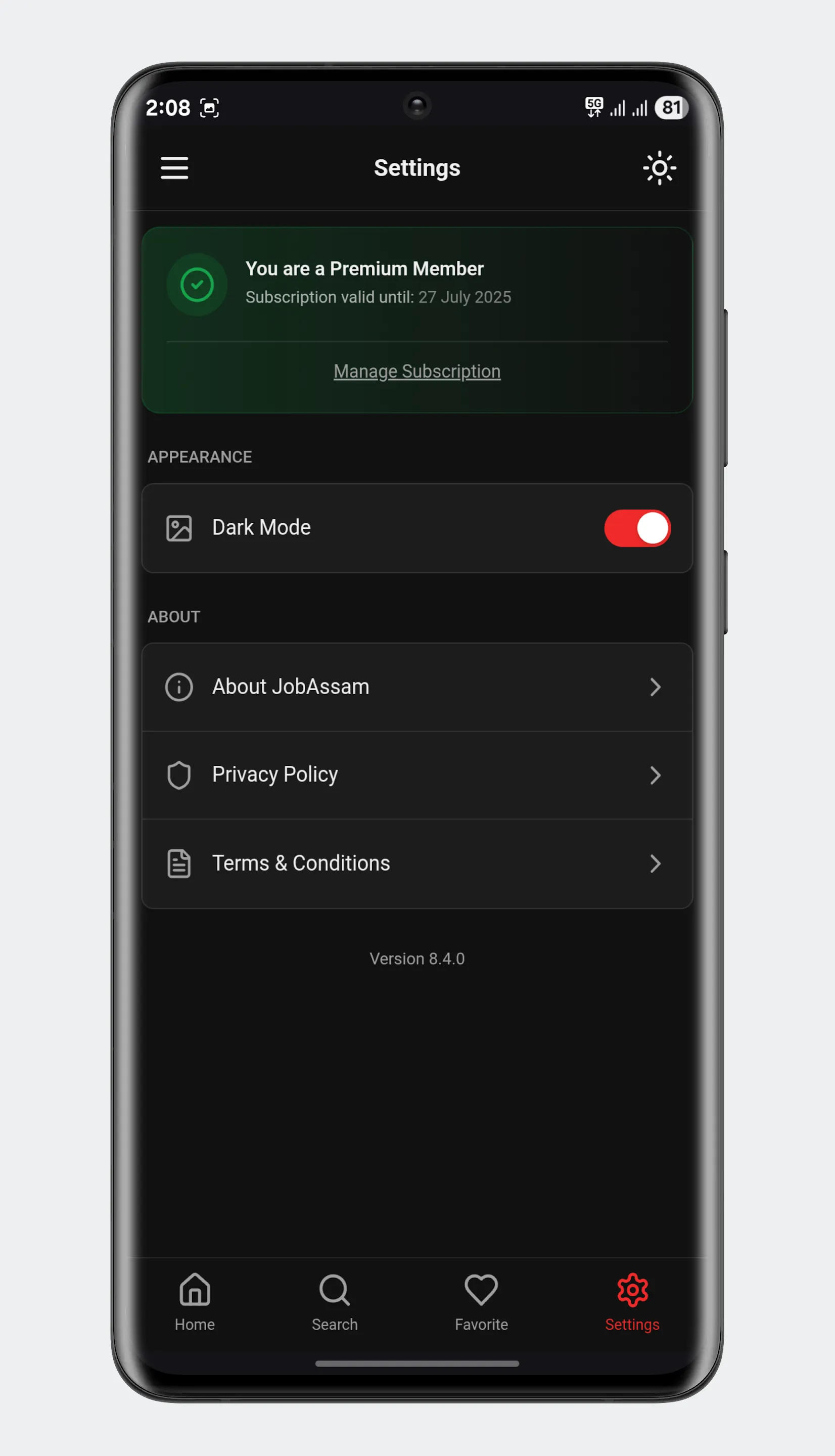 JobAssam - Job News Assam | Indus Appstore | Screenshot