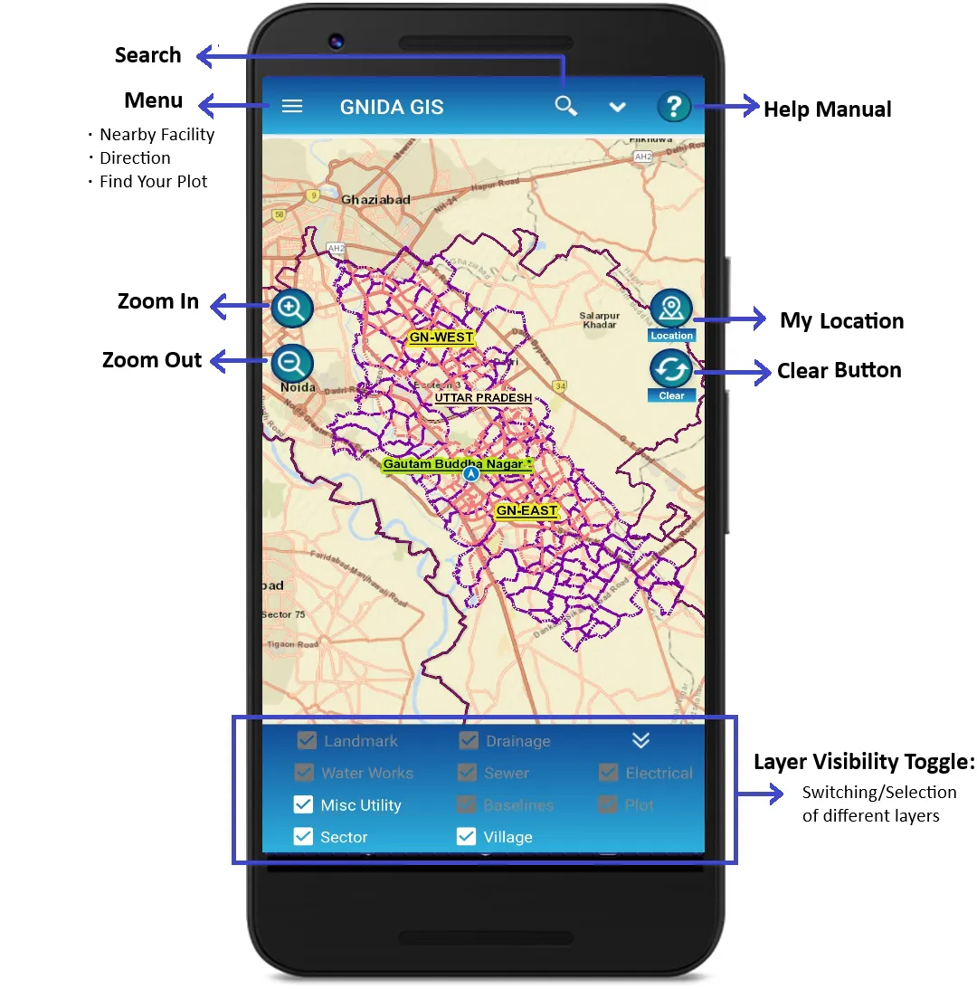 GNIDA GIS | Indus Appstore | Screenshot