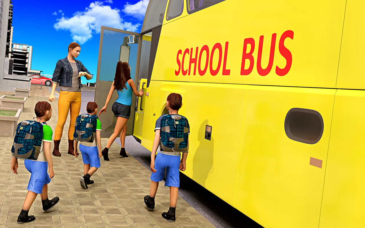 City School Bus Driving Games | Indus Appstore | Screenshot