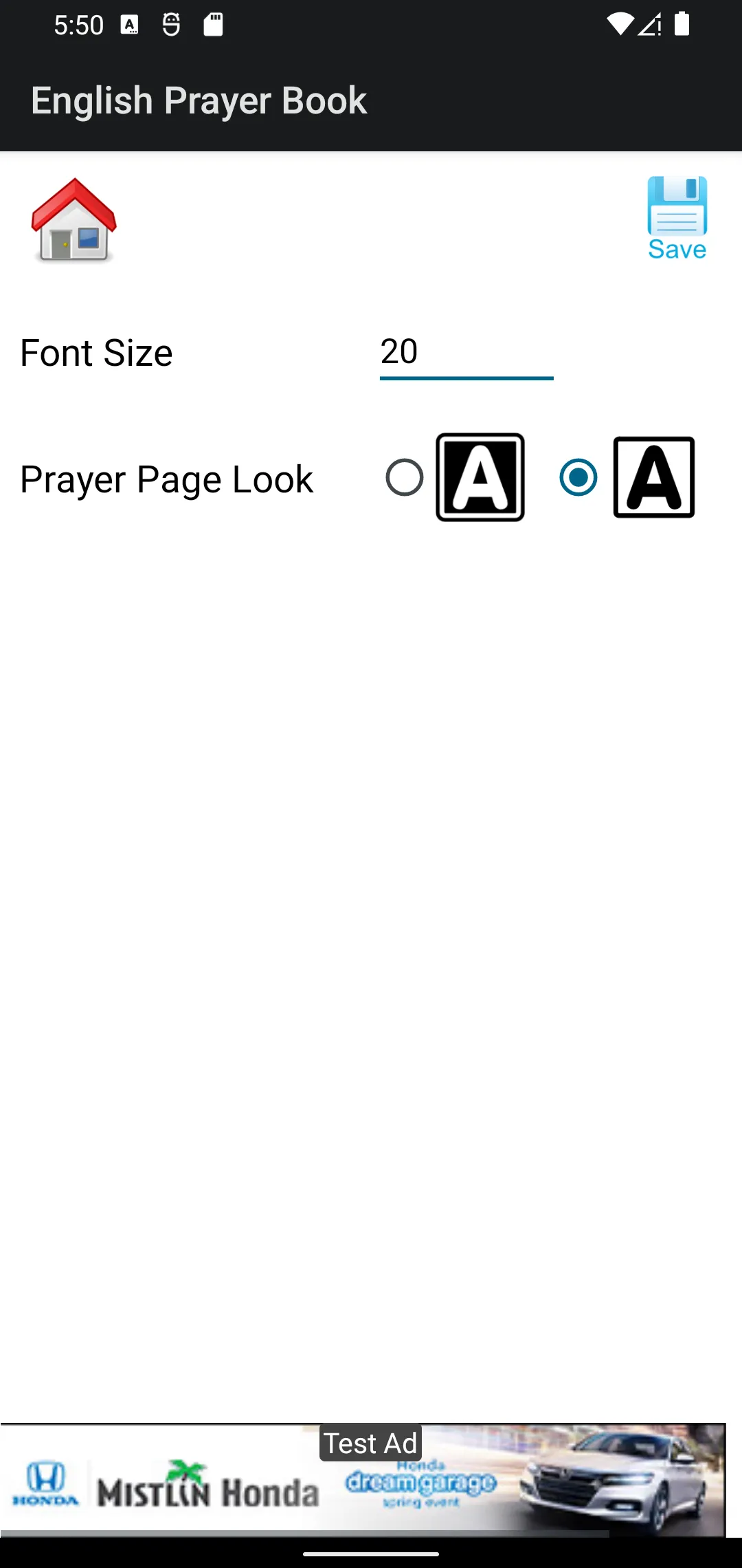 English Prayer Book | Indus Appstore | Screenshot