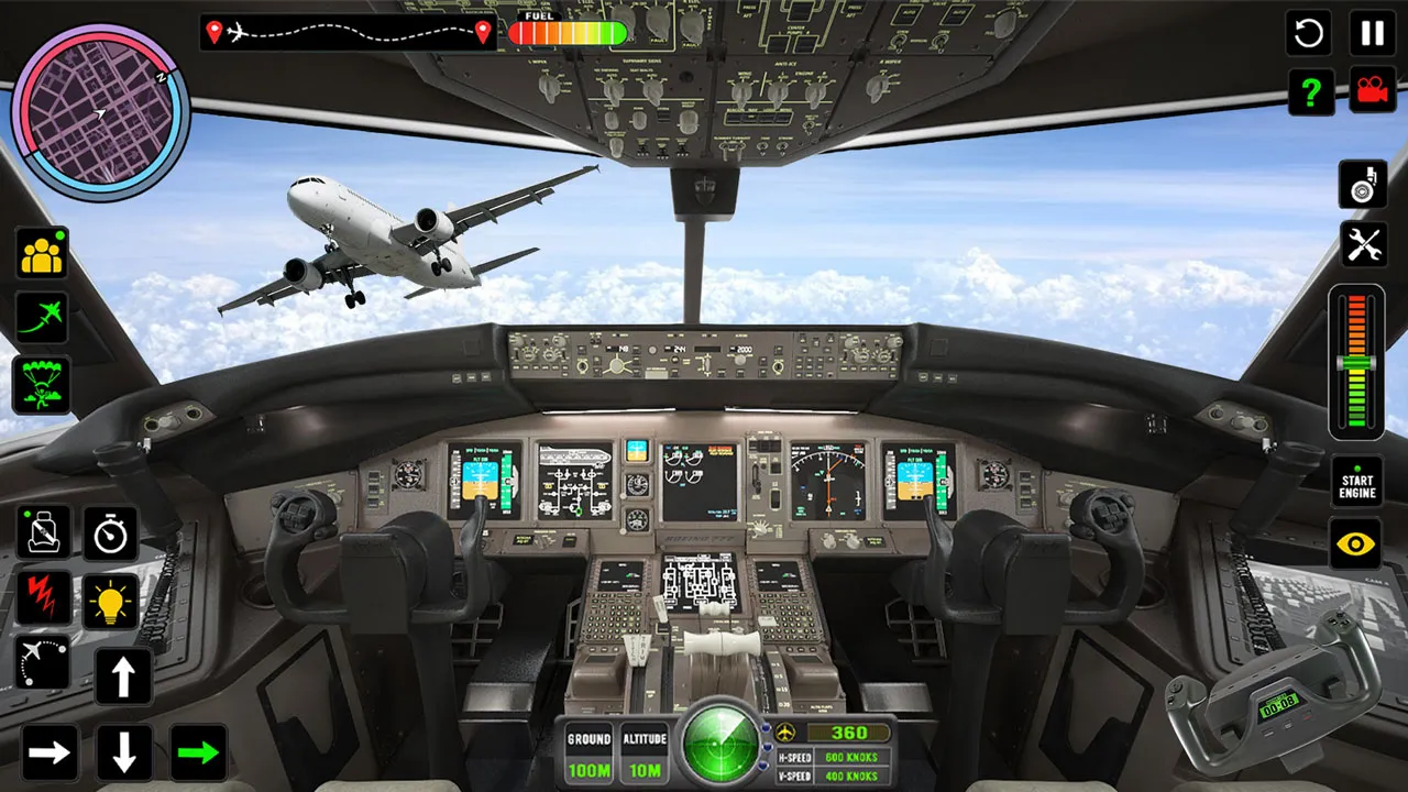 Airbus Simulator Airplane Game | Indus Appstore | Screenshot