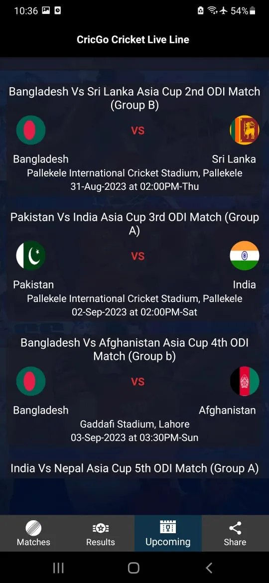 CricGo : Cricket Live Line | Indus Appstore | Screenshot