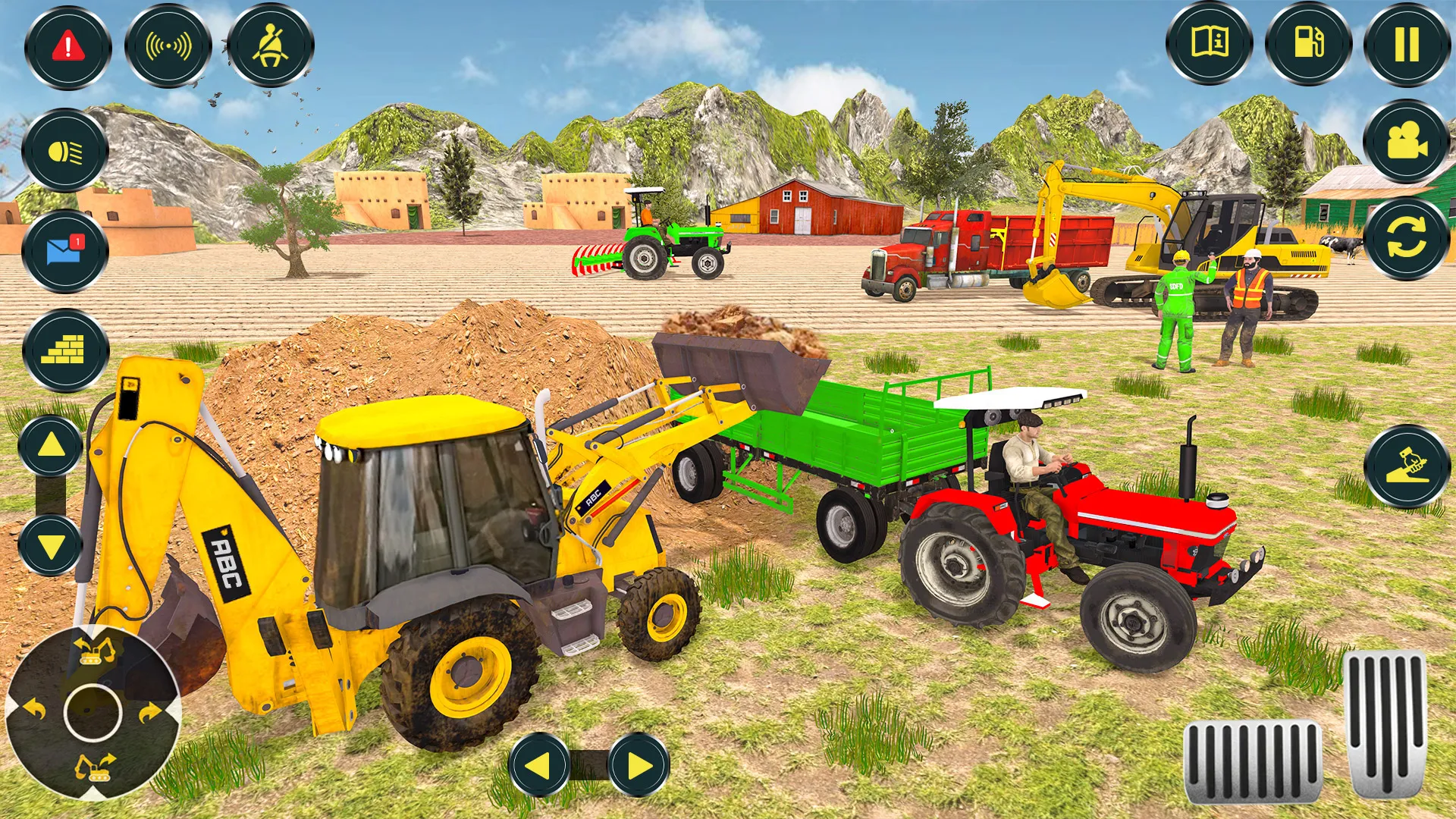 Village Excavator JCB Games | Indus Appstore | Screenshot