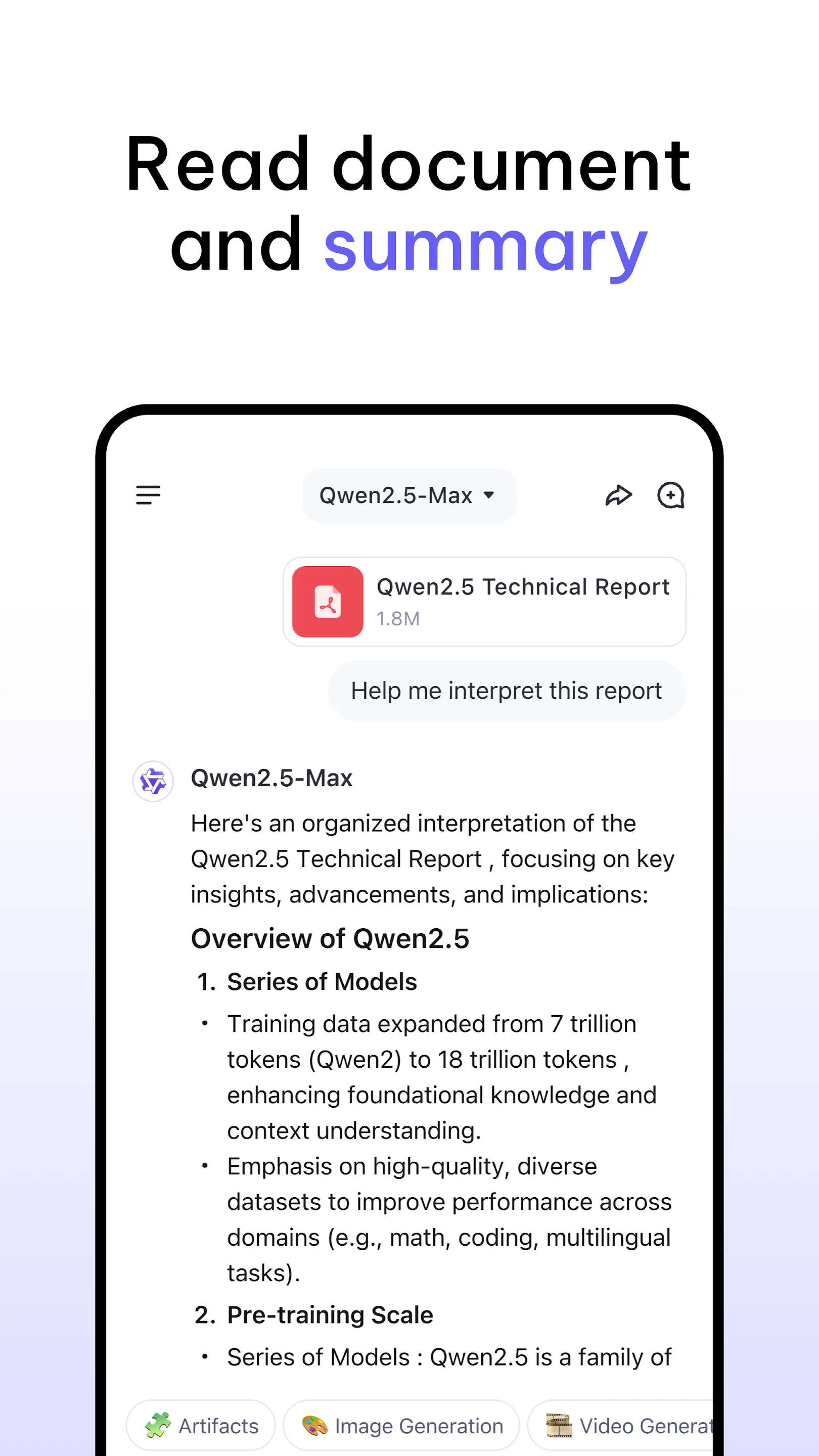Qwen Chat | Indus Appstore | Screenshot