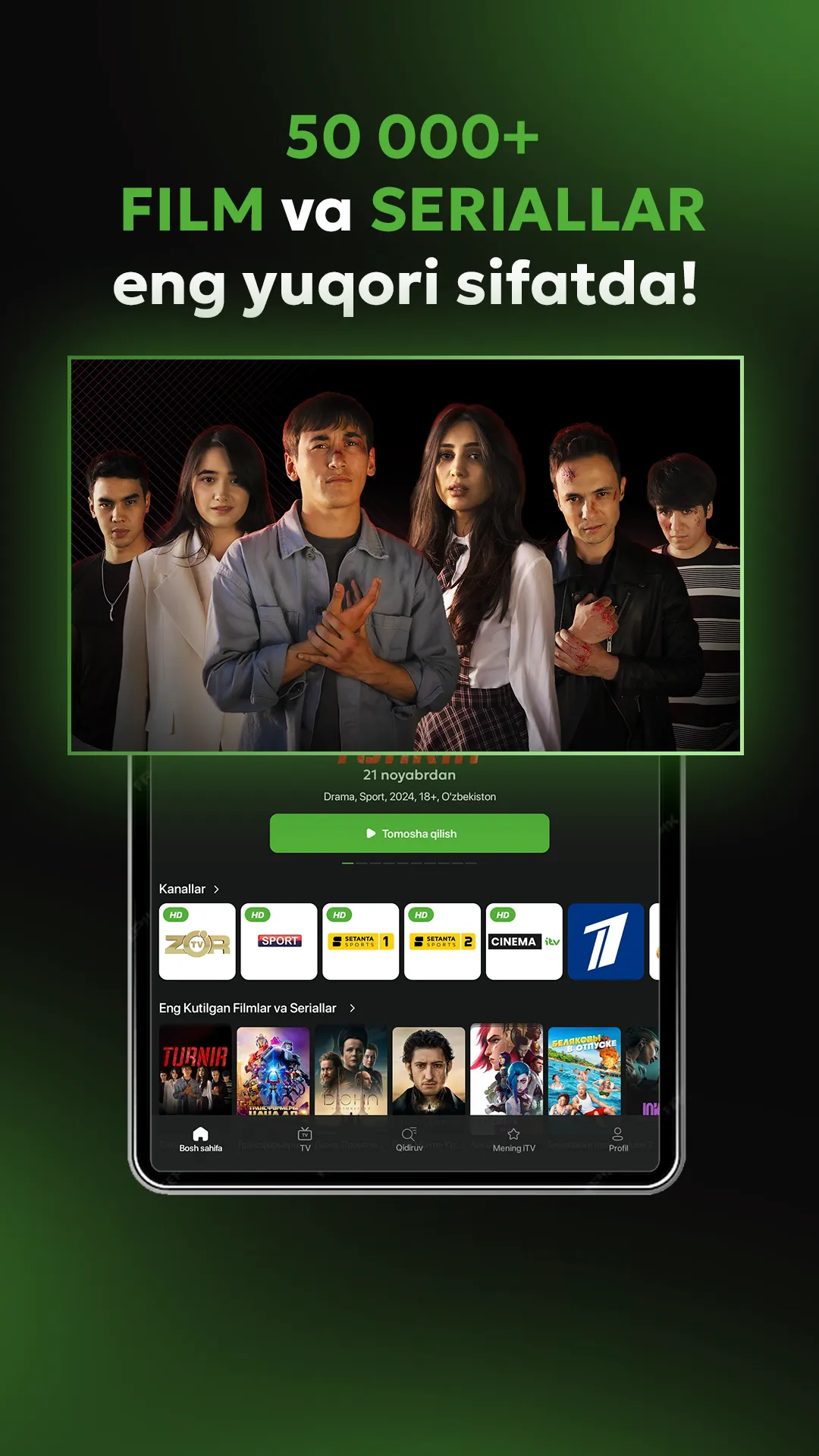 iTV: kino, seriallar va TV | Indus Appstore | Screenshot