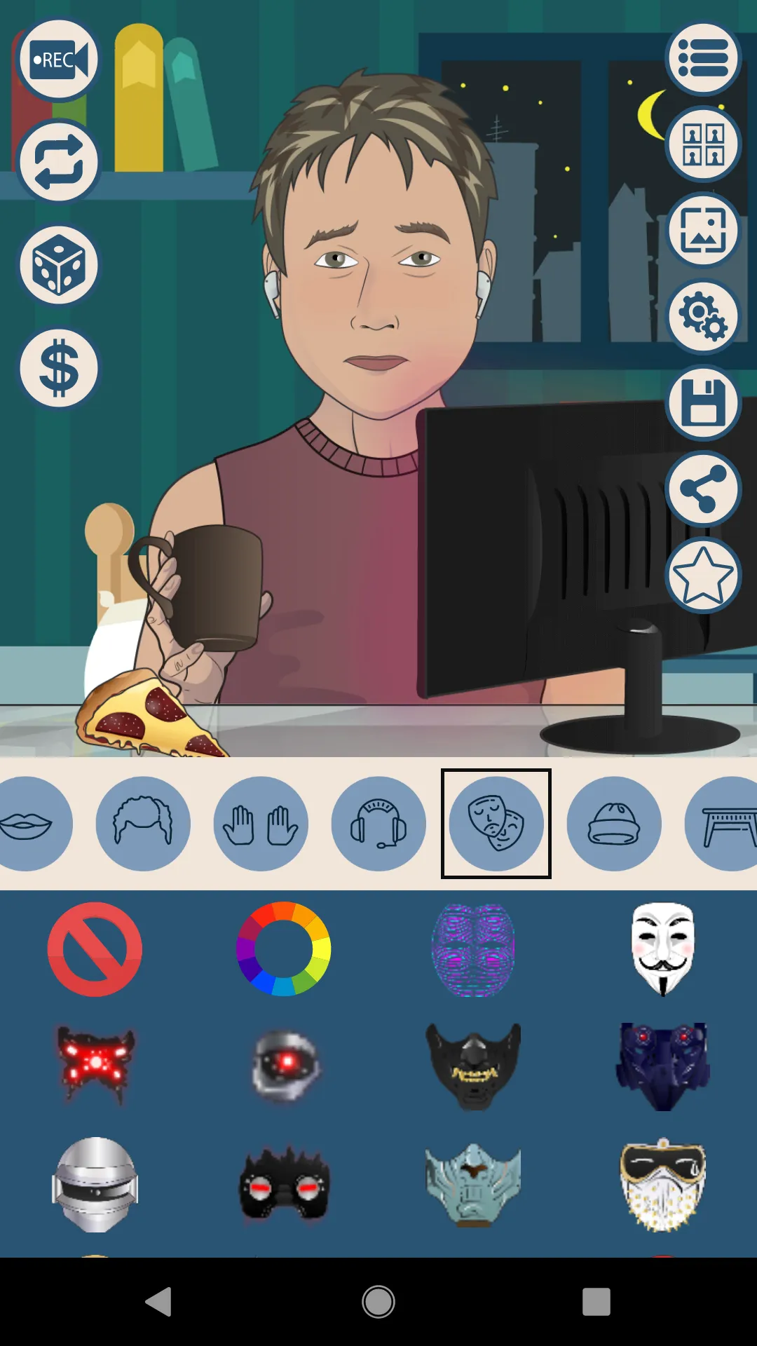 Avatar Maker: Hackers | Indus Appstore | Screenshot