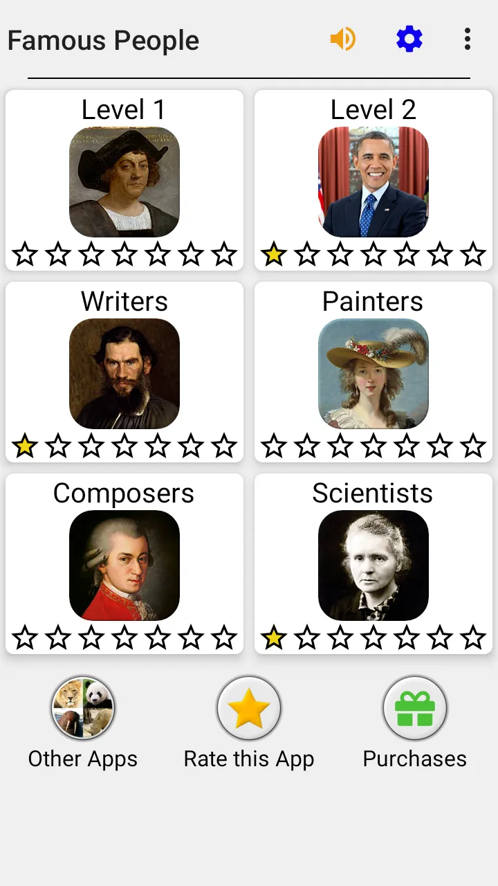 Famous People - History Quiz | Indus Appstore | Screenshot