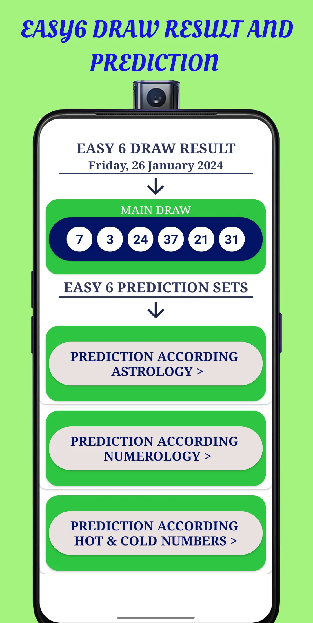 Emirates Draws Prediction | Indus Appstore | Screenshot