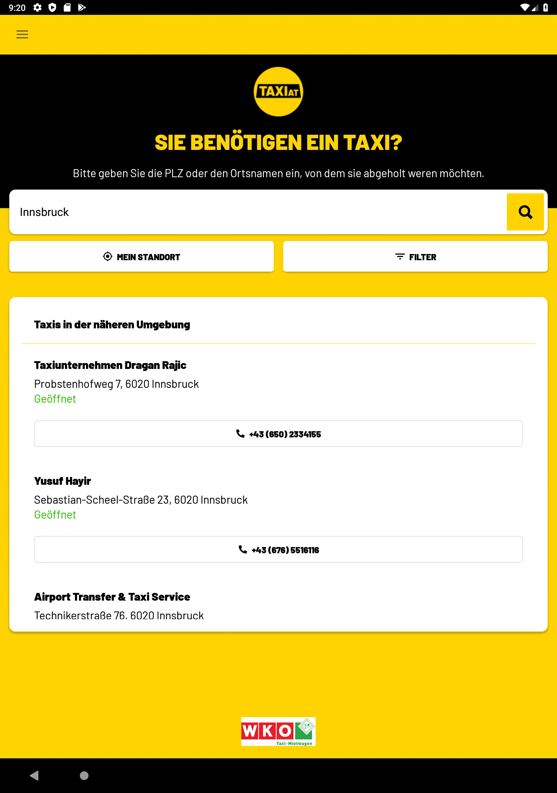 TaxiAT | Indus Appstore | Screenshot